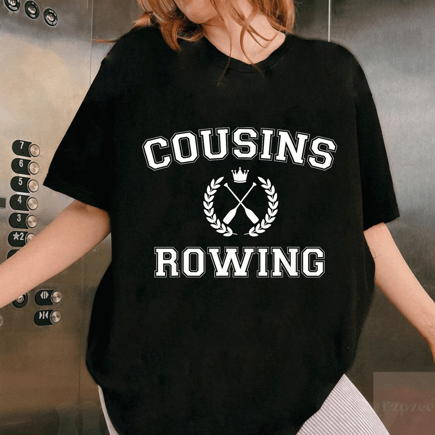 Cousins Rowing T-Shirt Inspired by The Summer I Turned Pretty - Perfect Gift for Fans of Summer Adventures and Friendship - 1