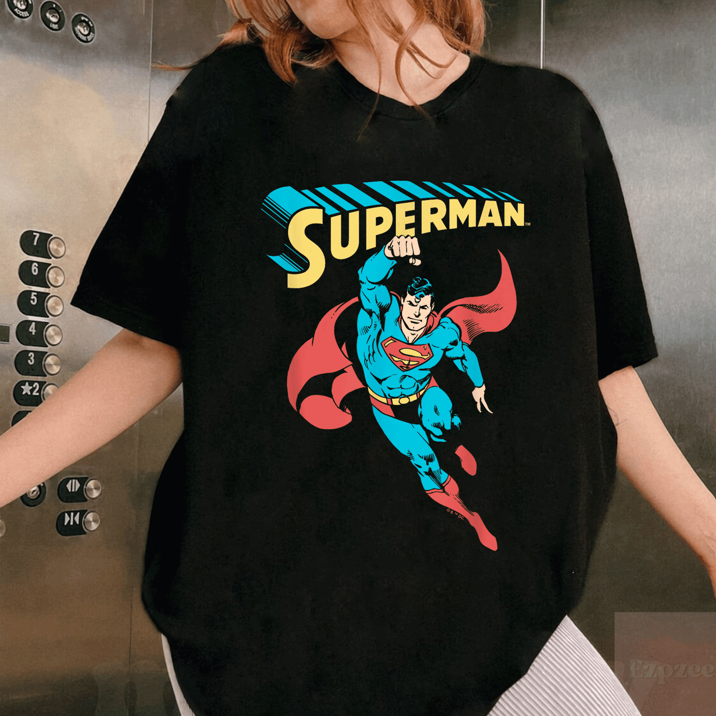 Stylish Superman Superhero T-Shirt for Fans - Bold Graphic Design Perfect for Comic Lovers and Everyday Wear - 1