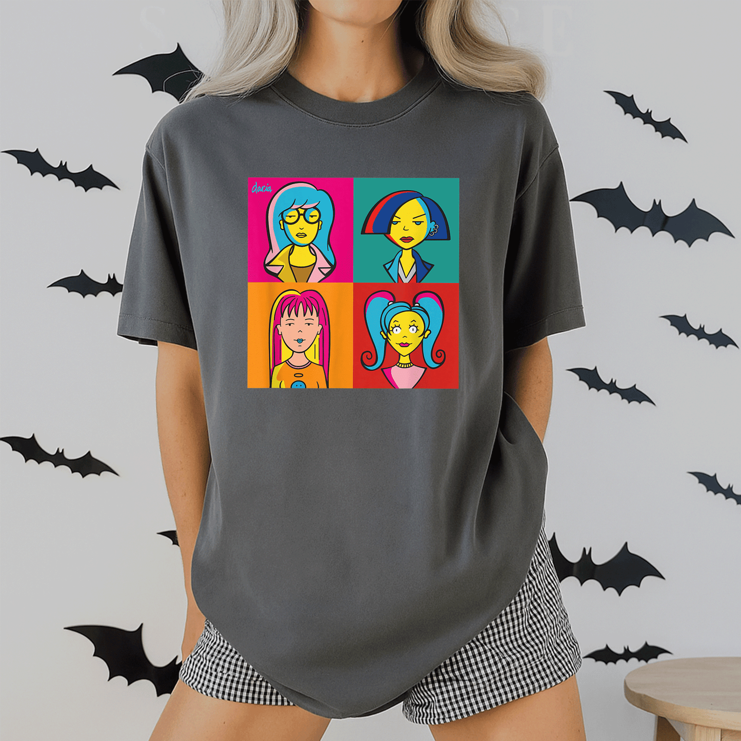 Mademark x Daria Ladies of Daria Pop Art T-Shirt - Stylish and Fun Graphic Tee for Fashion-Forward Women - 2