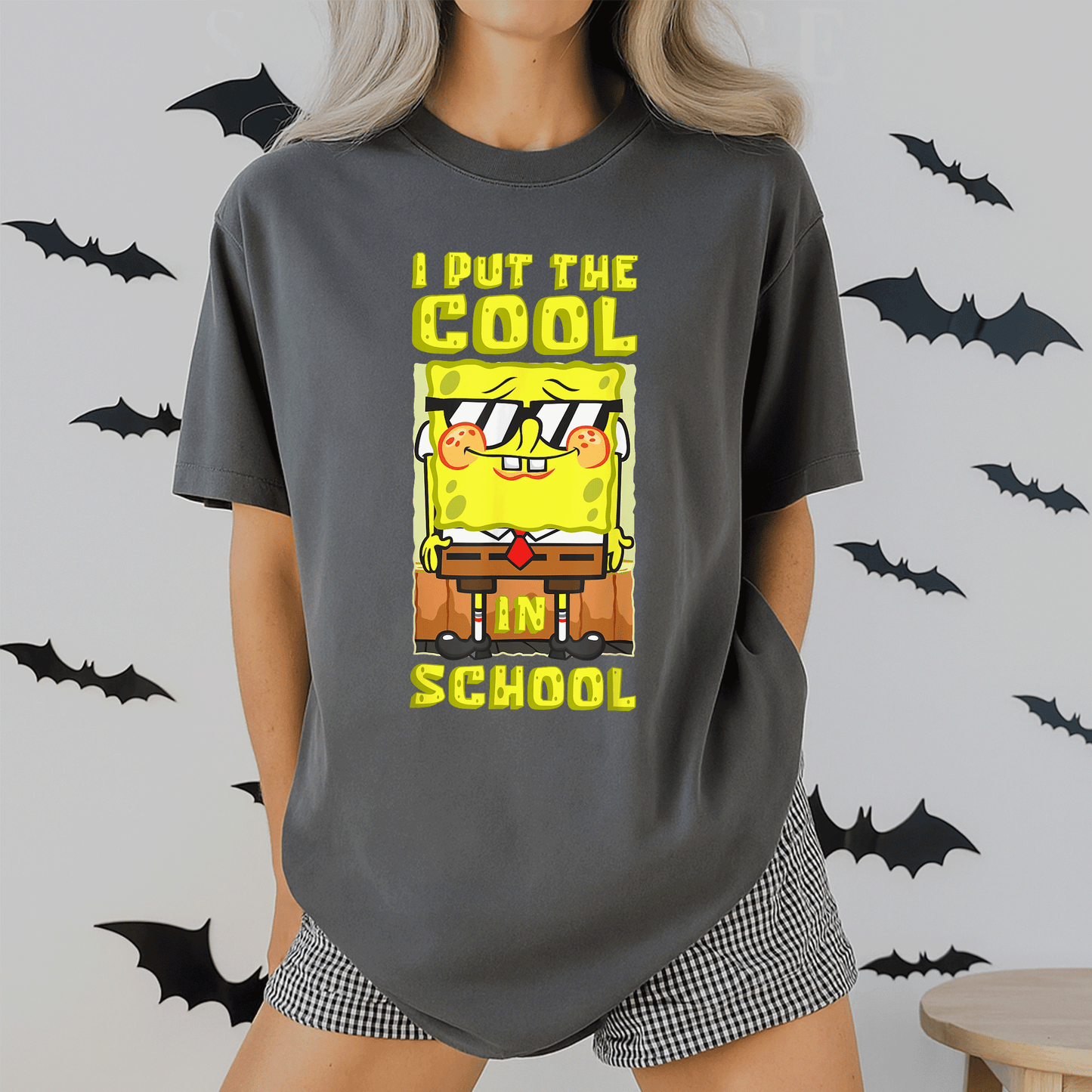 Mademark x SpongeBob SquarePants Boys Gift T-Shirt - Cool Back To School Tee Featuring Fun SpongeBob Design for Kids - 2