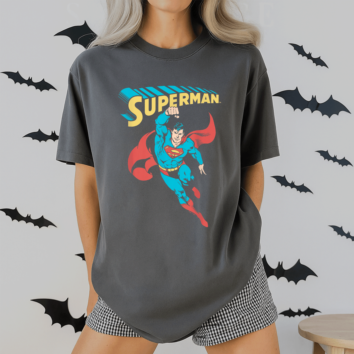 Stylish Superman Superhero T-Shirt for Fans - Bold Graphic Design Perfect for Comic Lovers and Everyday Wear - 2