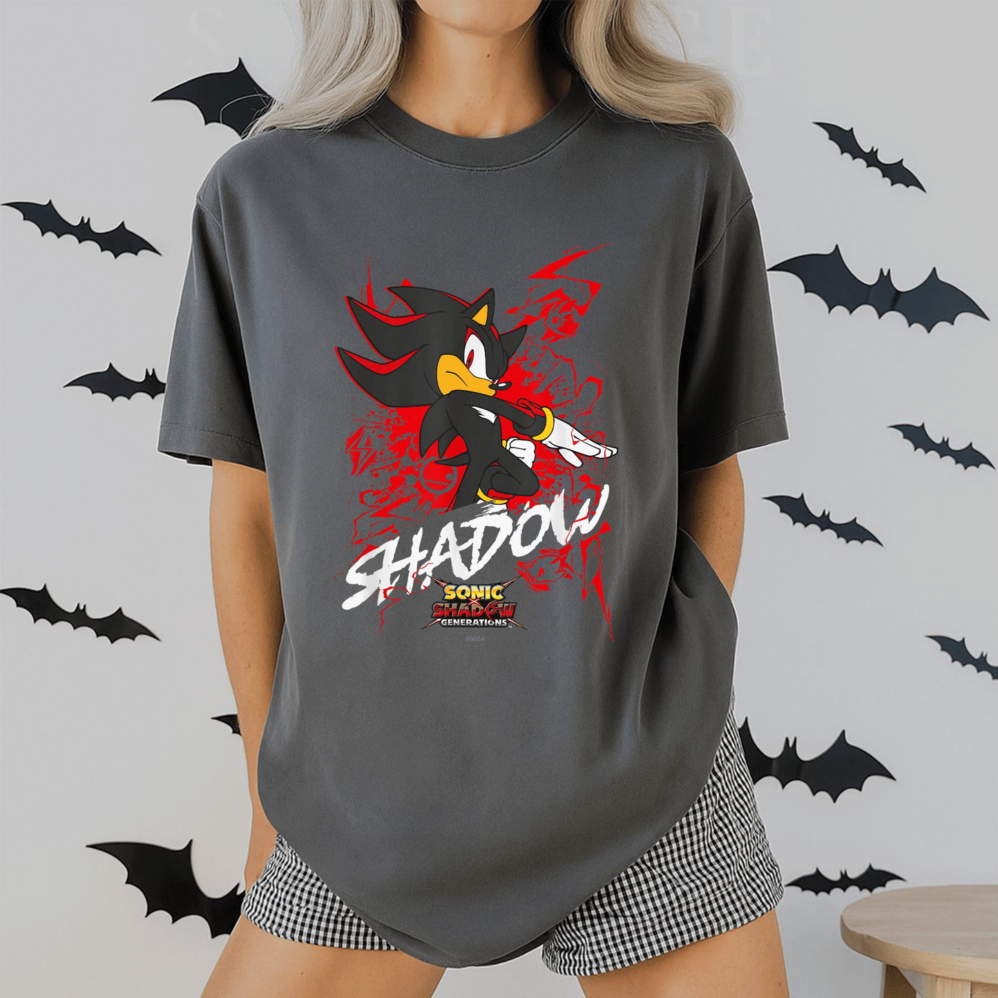 Sonic the Hedgehog Shadow T-Shirt Featuring Epic Sonic X Shadow Generations Design – Perfect for Fans and Collectors! - 2