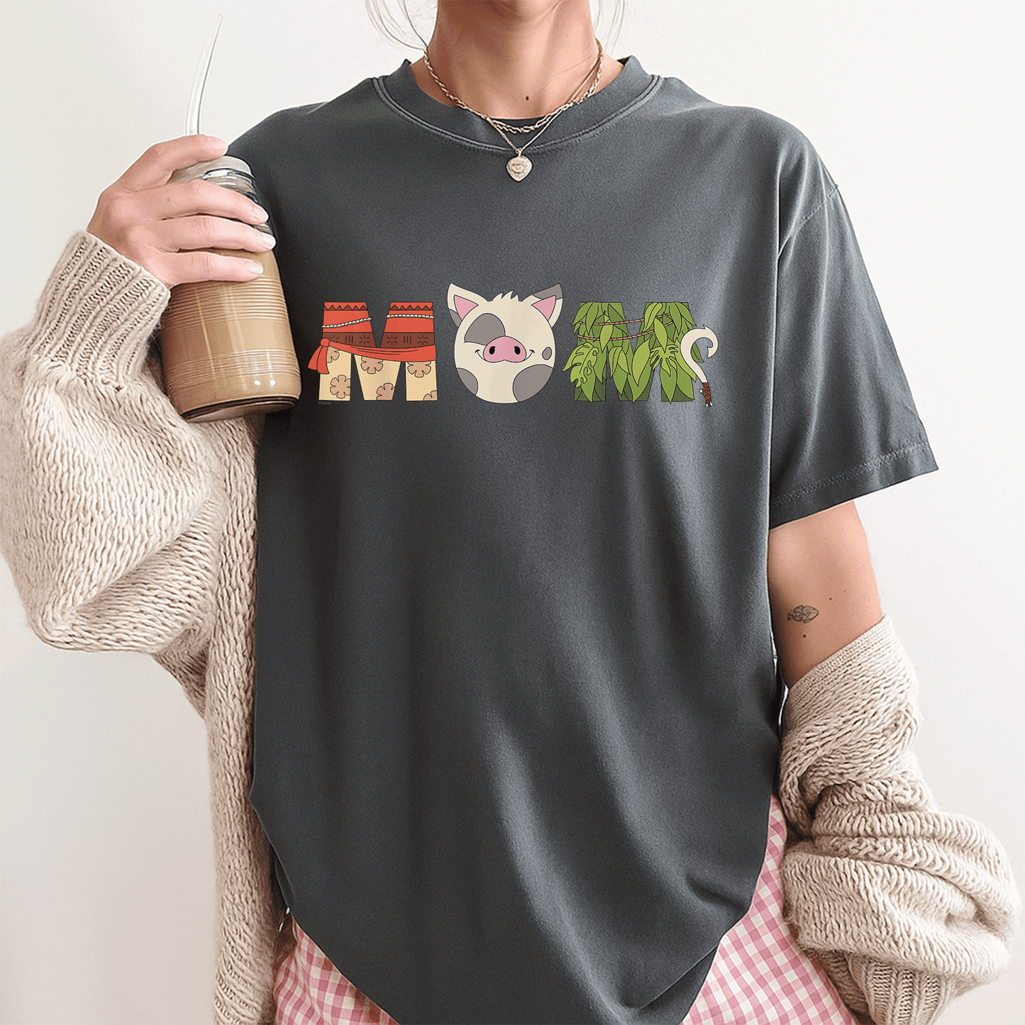 Disney Moana Pua and Maui T-Shirt Perfect for Mother's Day and Birthdays - Celebrate Best Moms in Style and Comfort! - 3