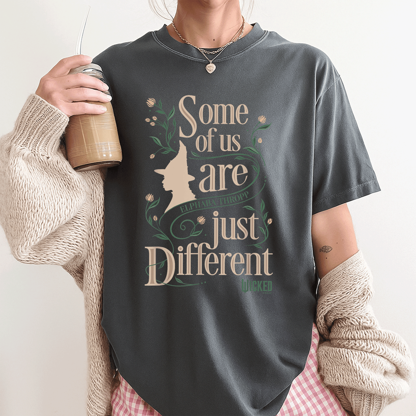 Wicked Elphaba Thropp Graphic T-Shirt for Fans of Different and Unique Style, Perfect for Musical Lovers and Merchy Collectors - 3