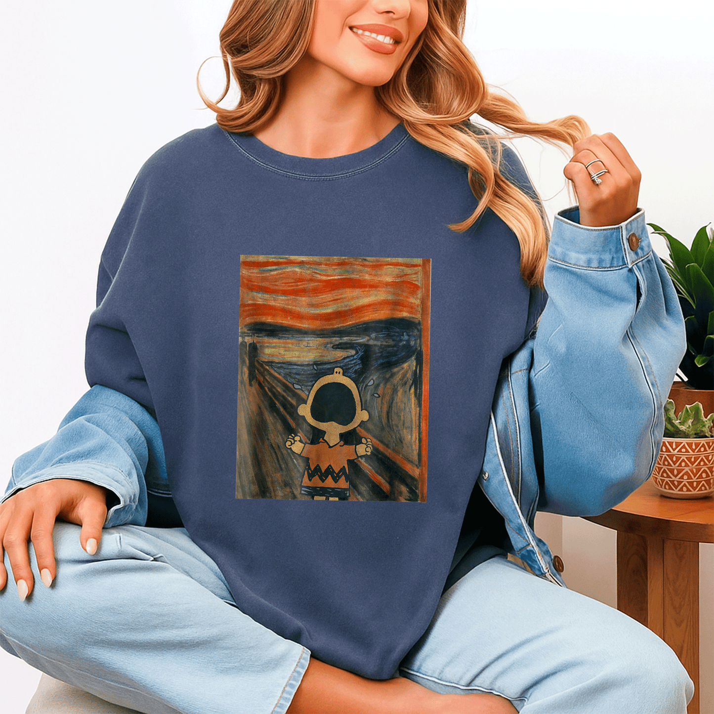 Charlie Scream Peanuts Artsy T-Shirt for Fans of Classic Comics Fun Unique Design Perfect Gift for Cartoon Lovers - 4