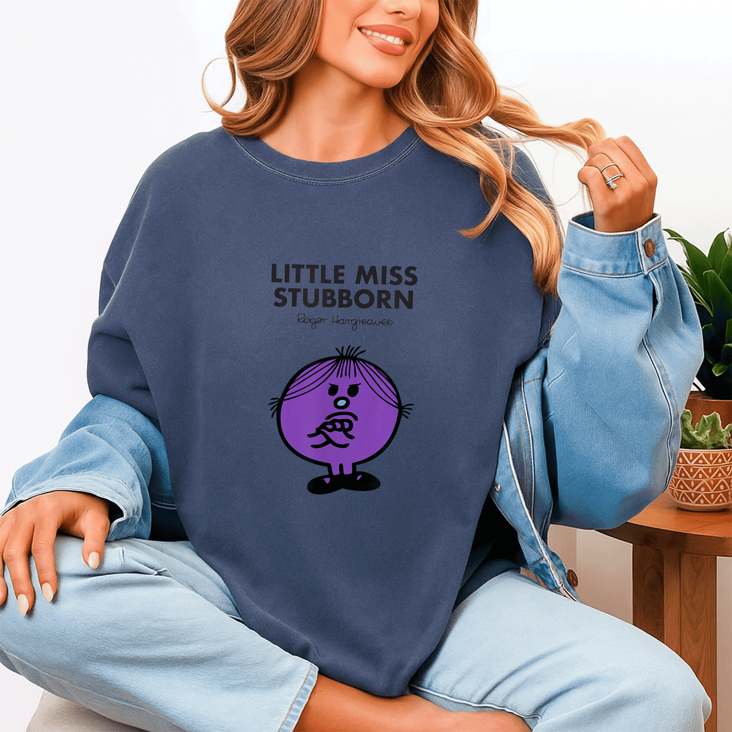 Mr Men Little Miss Stubborn T-Shirt for Kids Fun Colorful Design with Playful Illustration Perfect Gift for Young Readers - 4