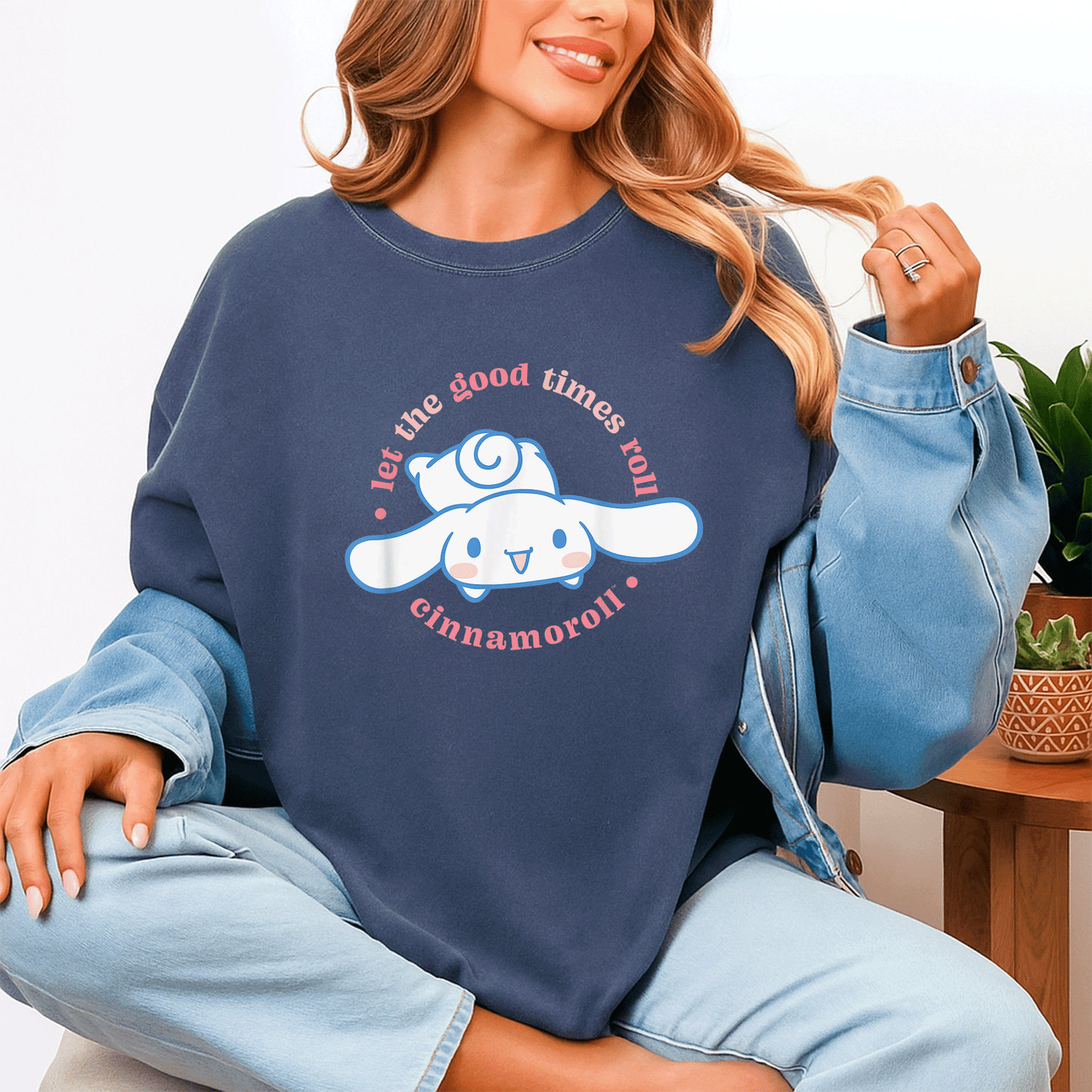 Cute Cinnamoroll Let the Good Times Roll T-Shirt for Fans – Adorable Graphic Tee Featuring Charming Cinnamoroll Design - 4