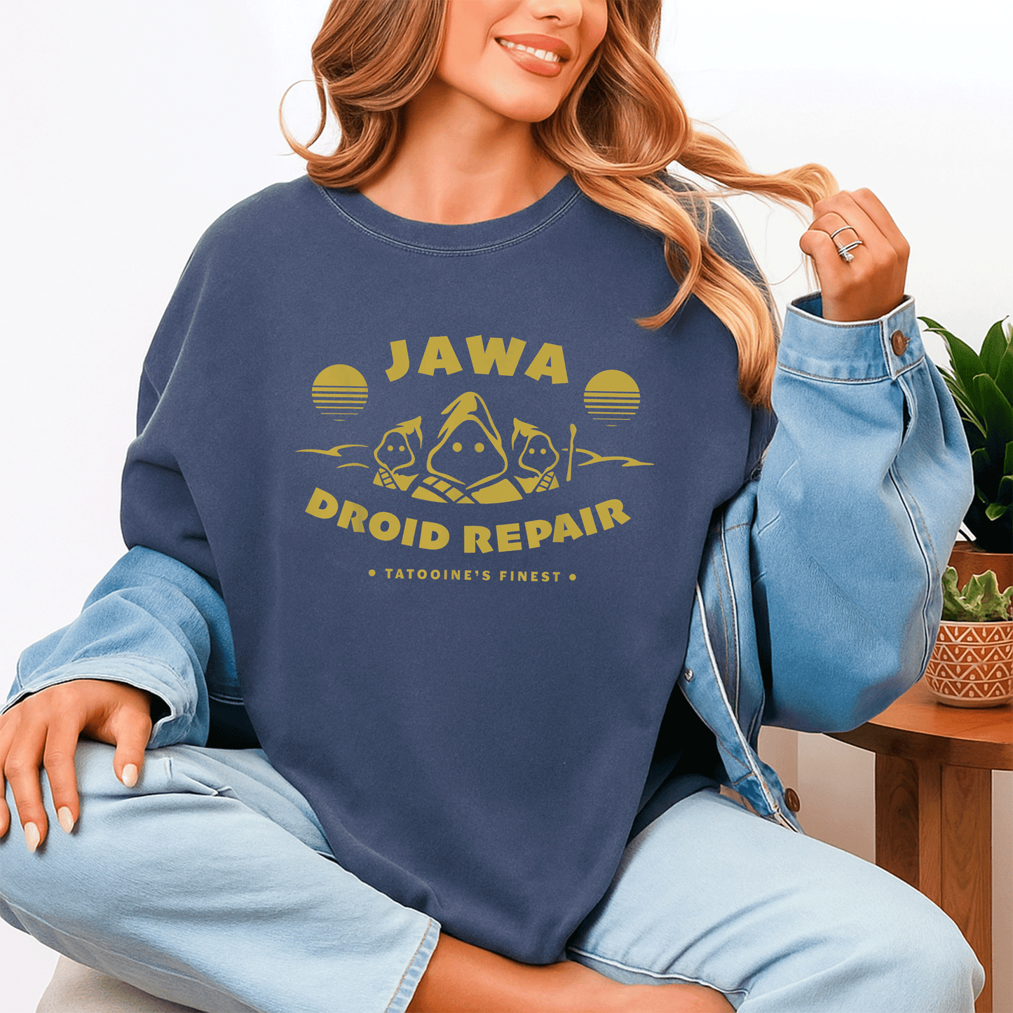 Star Wars Jawa Droid Repair T-Shirt - Tatooine's Finest Design for Fans of the Iconic Sci-Fi Universe and Droid Culture - 4