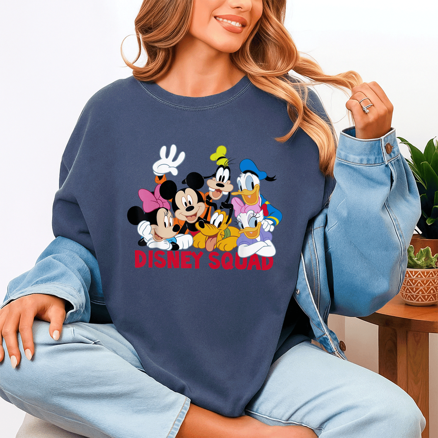 Disney Mickey and Friends Squad T-Shirt Fun Graphic Tee Featuring Classic Characters Perfect for Kids and Disney Fans - 4