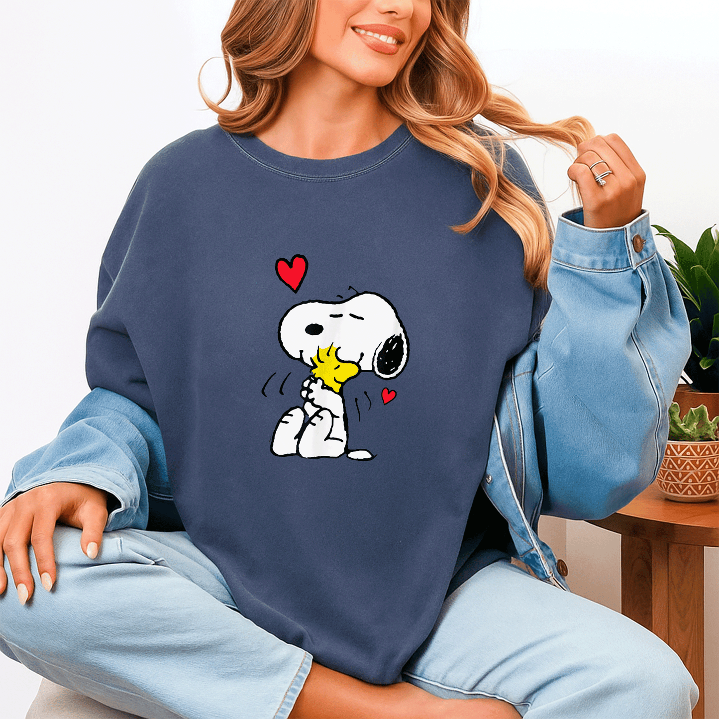 Snoopy Lots Of Love T-Shirt for Peanuts Fans | Cute and Playful Graphic Tee Featuring Iconic Snoopy Design - 4
