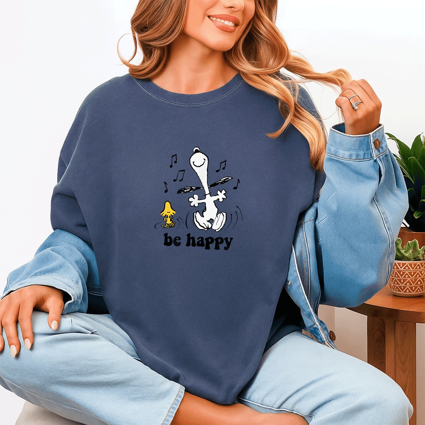Peanuts Be Happy Dance T-Shirt Featuring Snoopy and Woodstock – Fun and Colorful Graphic Tee for Fans of All Ages - 4