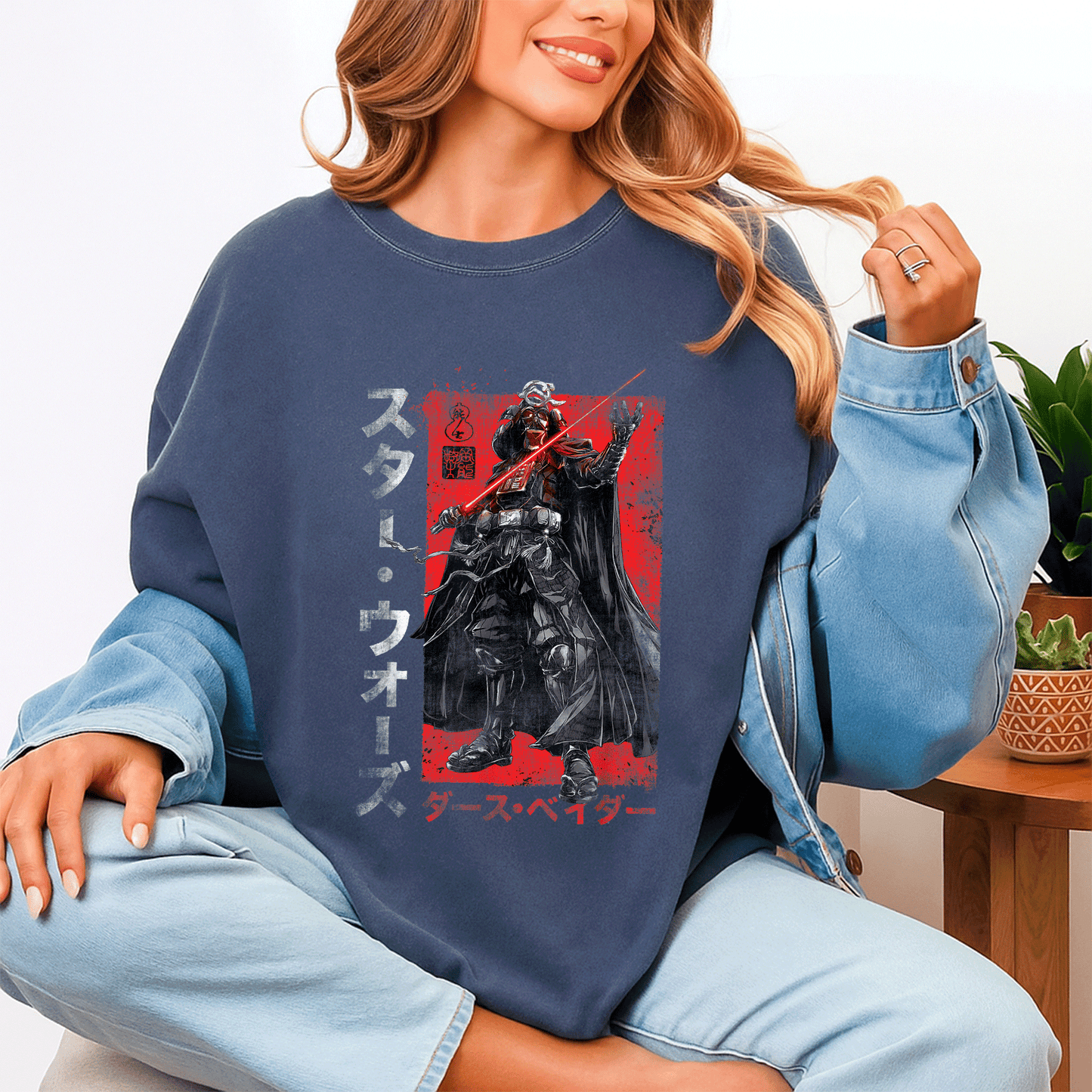 Star Wars Visions Samurai Vader T-Shirt - Unique Anime Style Design for Star Wars Fans and Samurai Enthusiasts - 4