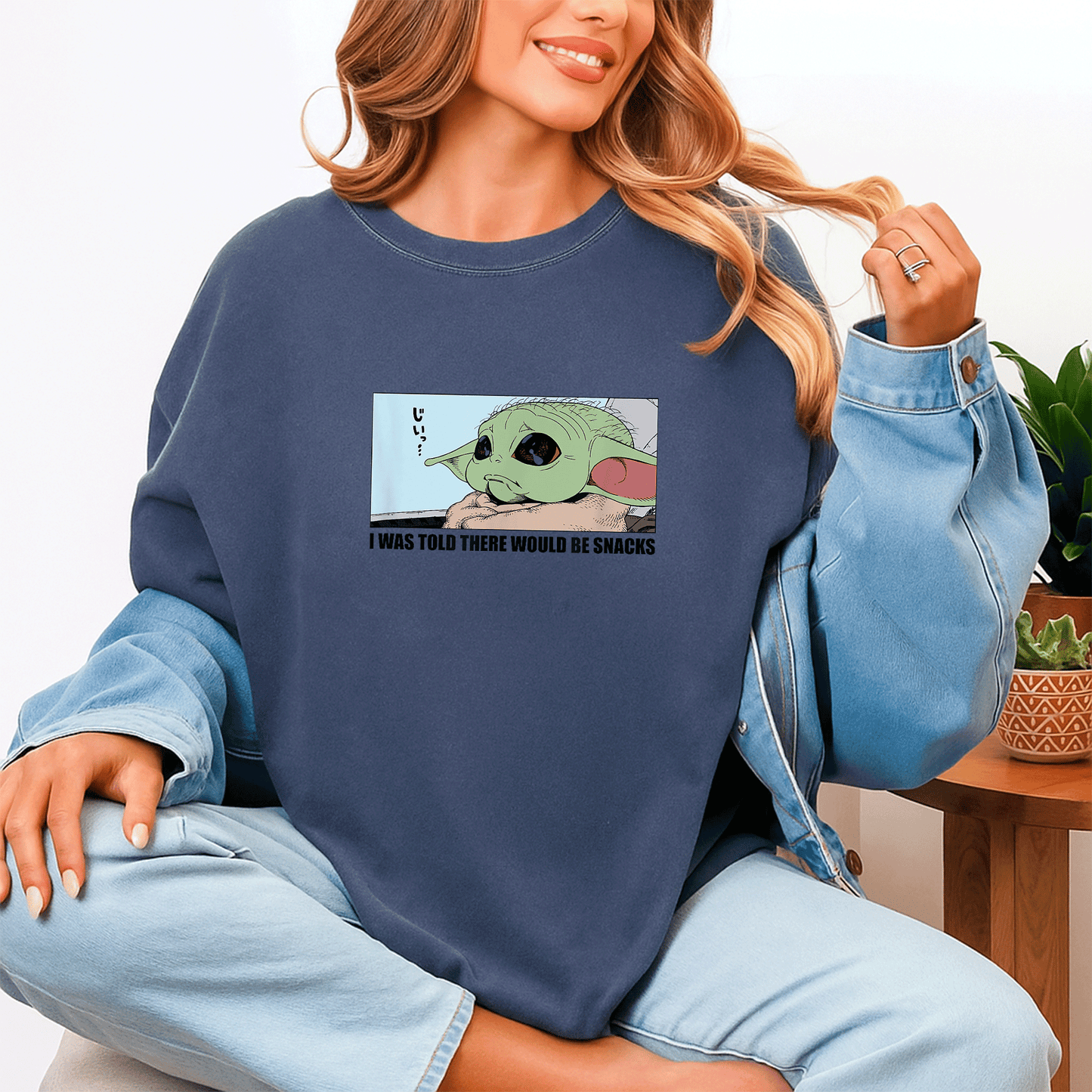 Cute Grogu Wants Snacks T-Shirt from Amazon Essentials The Mandalorian – Adorable Graphic Tee for Star Wars Fans and Collectors - 4