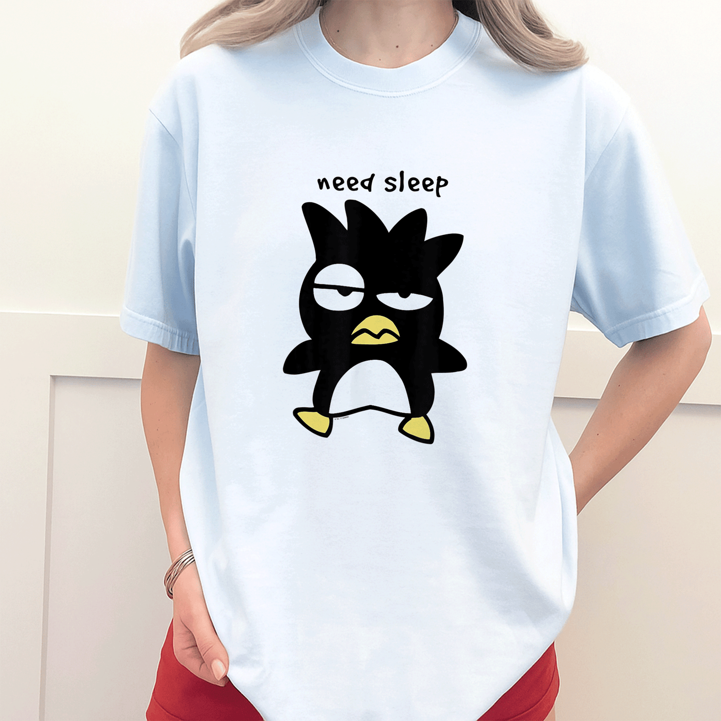 Cozy Badtz Maru Need Sleep Tee for Anime Lovers - Adorable Sleepy Design Perfect for Relaxed Days and Casual Outfits - 3