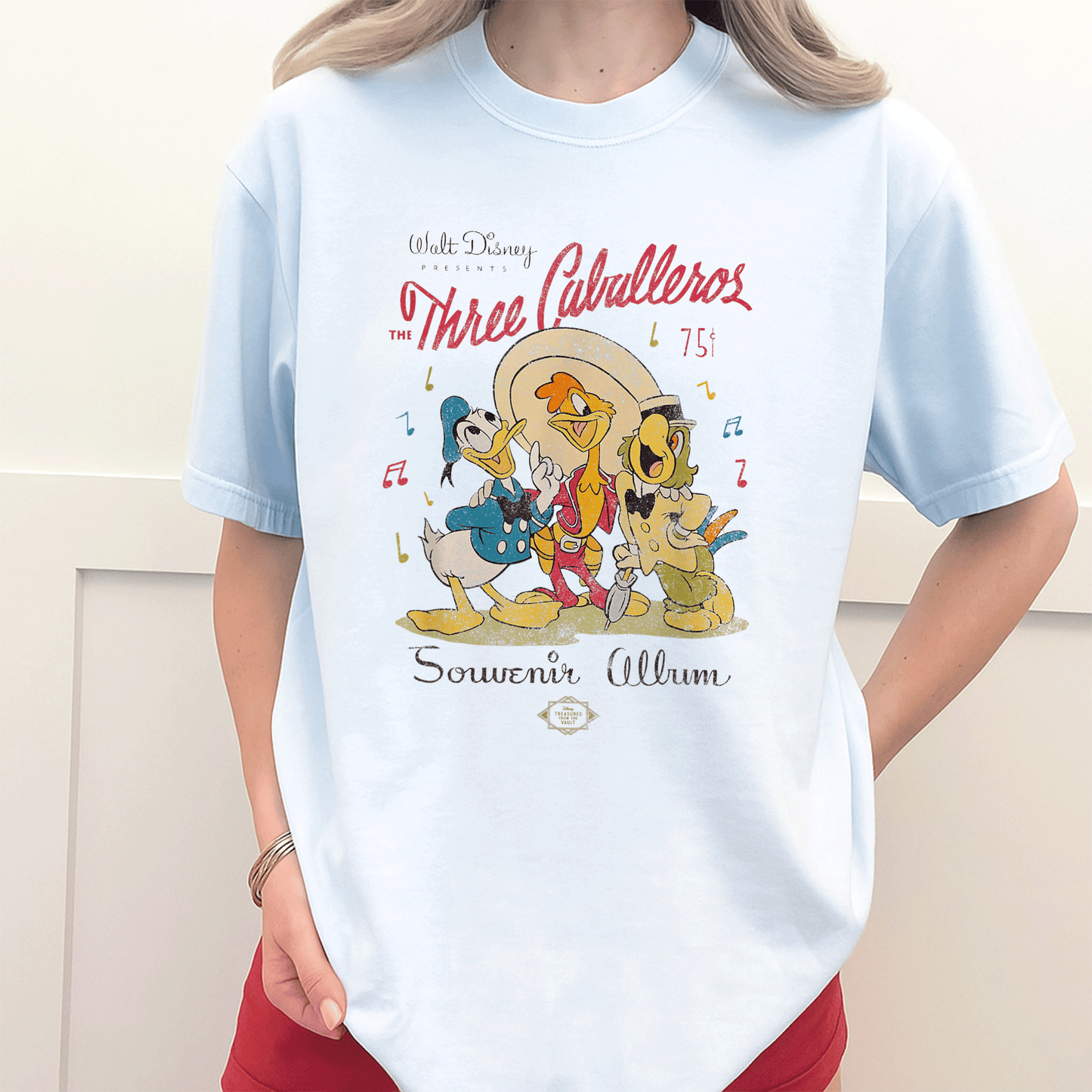 Get the Fun with Disney The Three Caballeros Classic T-Shirt Featuring Your Favorite Characters in Vibrant Style - 3