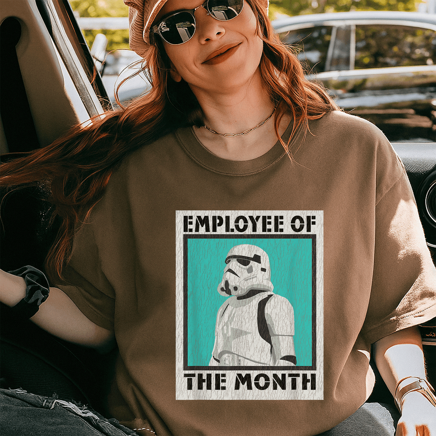Star Wars Stormtrooper Employee of The Month T-Shirt Perfect for Fans of Galactic Humor and Sci-Fi Style - 5