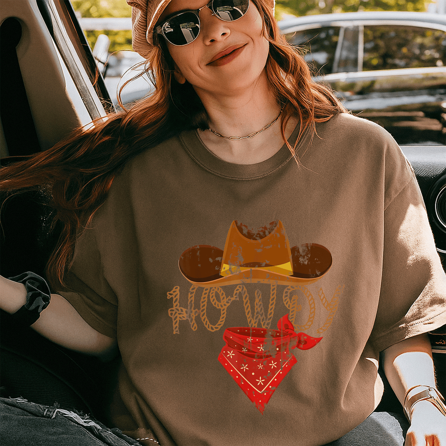 Howdy Cowboy T-Shirt for Men and Women Featuring a Fun Western Graphic, Perfect for Casual Wear and Country Lovers - 5