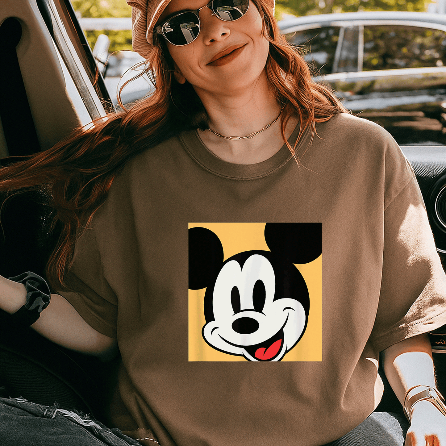 Stylish Amazon Essentials Men's Disney Mickey Comic Black T-Shirt - Fun, Comfortable, and Perfect for Daily Wear - 5