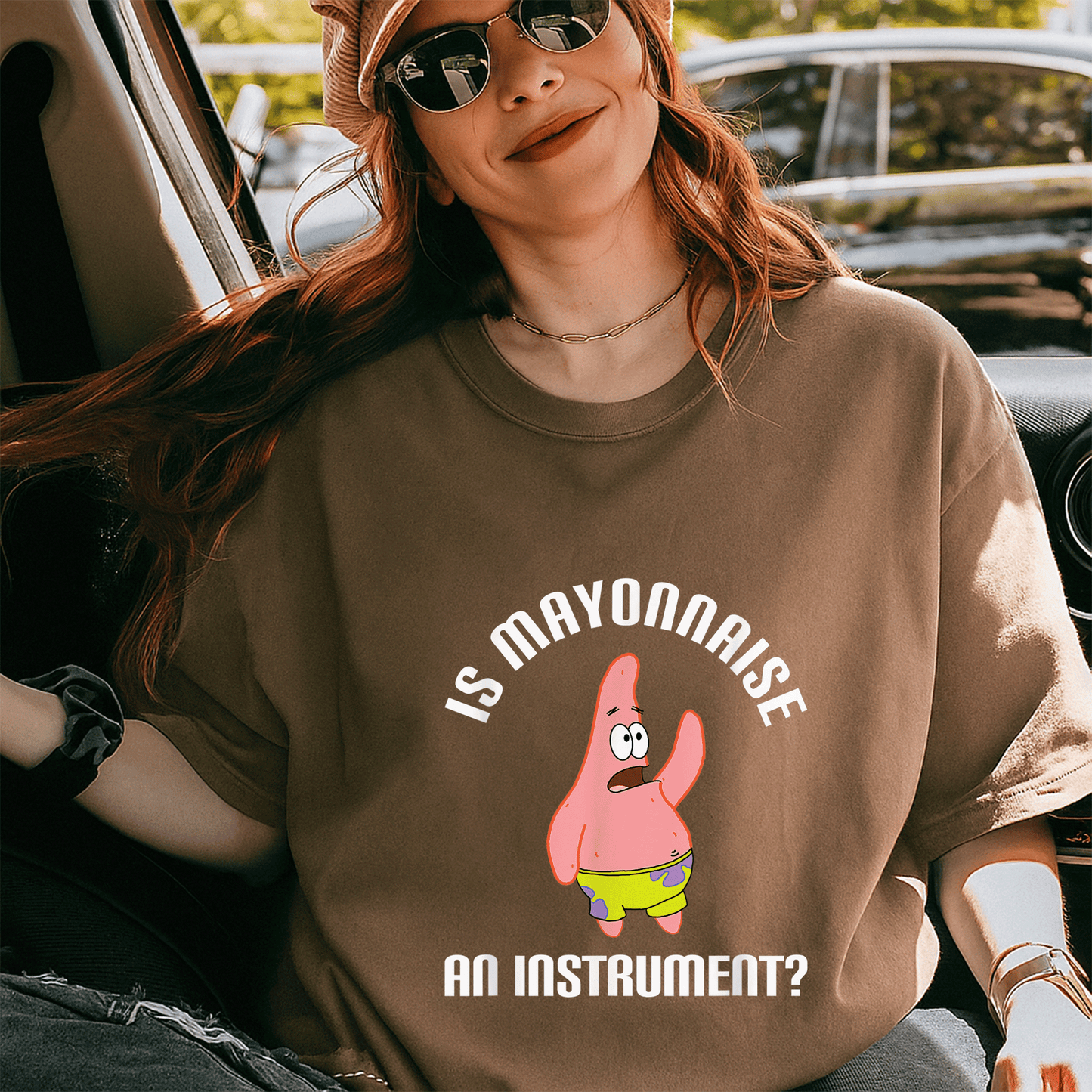 Mademark SpongeBob SquarePants Is Mayonnaise An Instrument T-Shirt Perfect for Fans of Fun and Whimsical Cartoon Apparel - 5