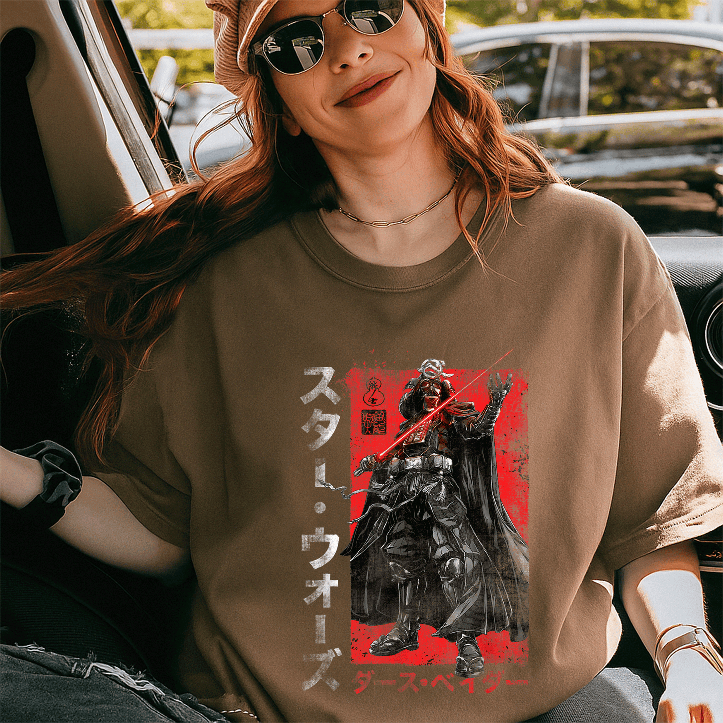 Star Wars Visions Samurai Vader T-Shirt - Unique Anime Style Design for Star Wars Fans and Samurai Enthusiasts - 5