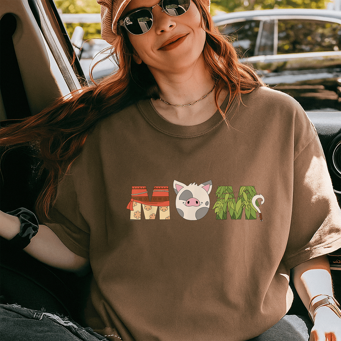Disney Moana Pua and Maui T-Shirt Perfect for Mother's Day and Birthdays - Celebrate Best Moms in Style and Comfort! - 5