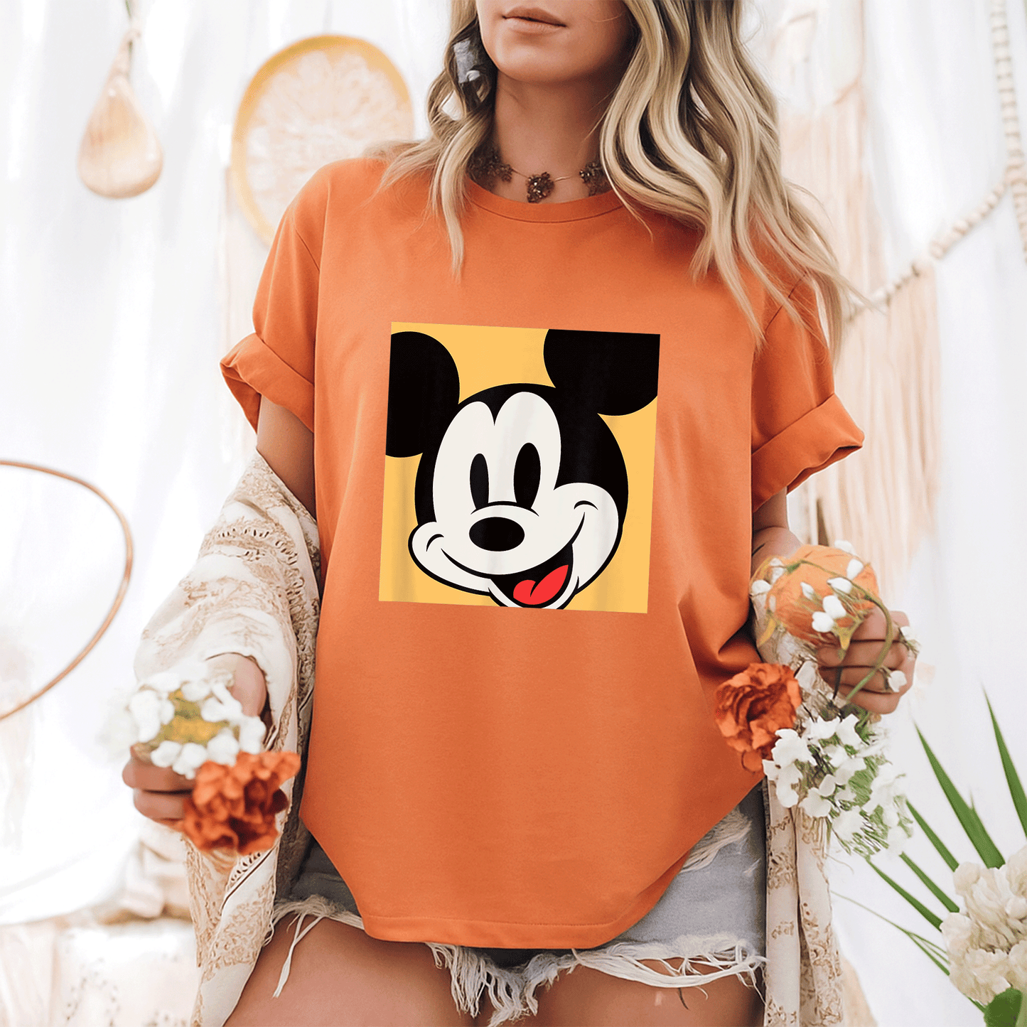 Stylish Amazon Essentials Men's Disney Mickey Comic Black T-Shirt - Fun, Comfortable, and Perfect for Daily Wear - 6