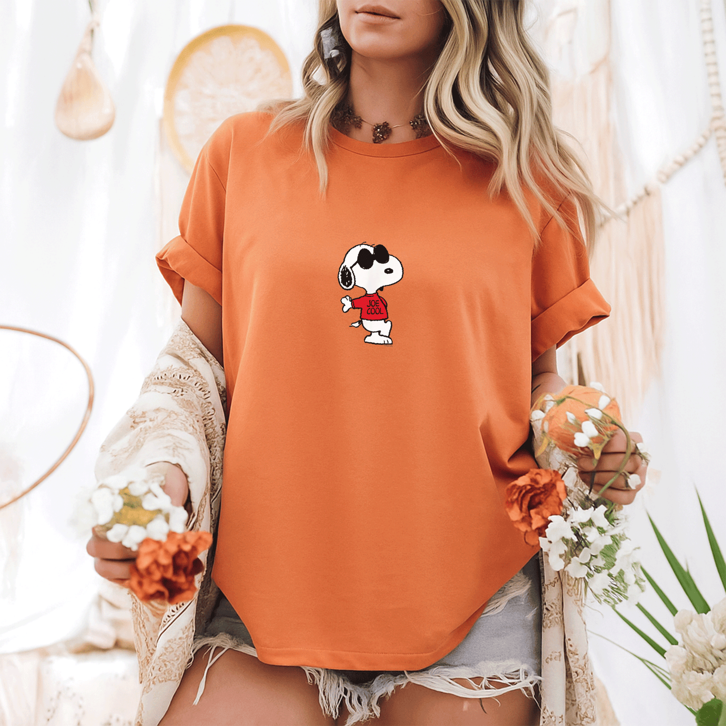 Cool Snoopy Joe Cool T-Shirt Featuring Peanuts Iconic Character | Fun and Stylish Graphic Tee for Casual Wear and Fans - 6