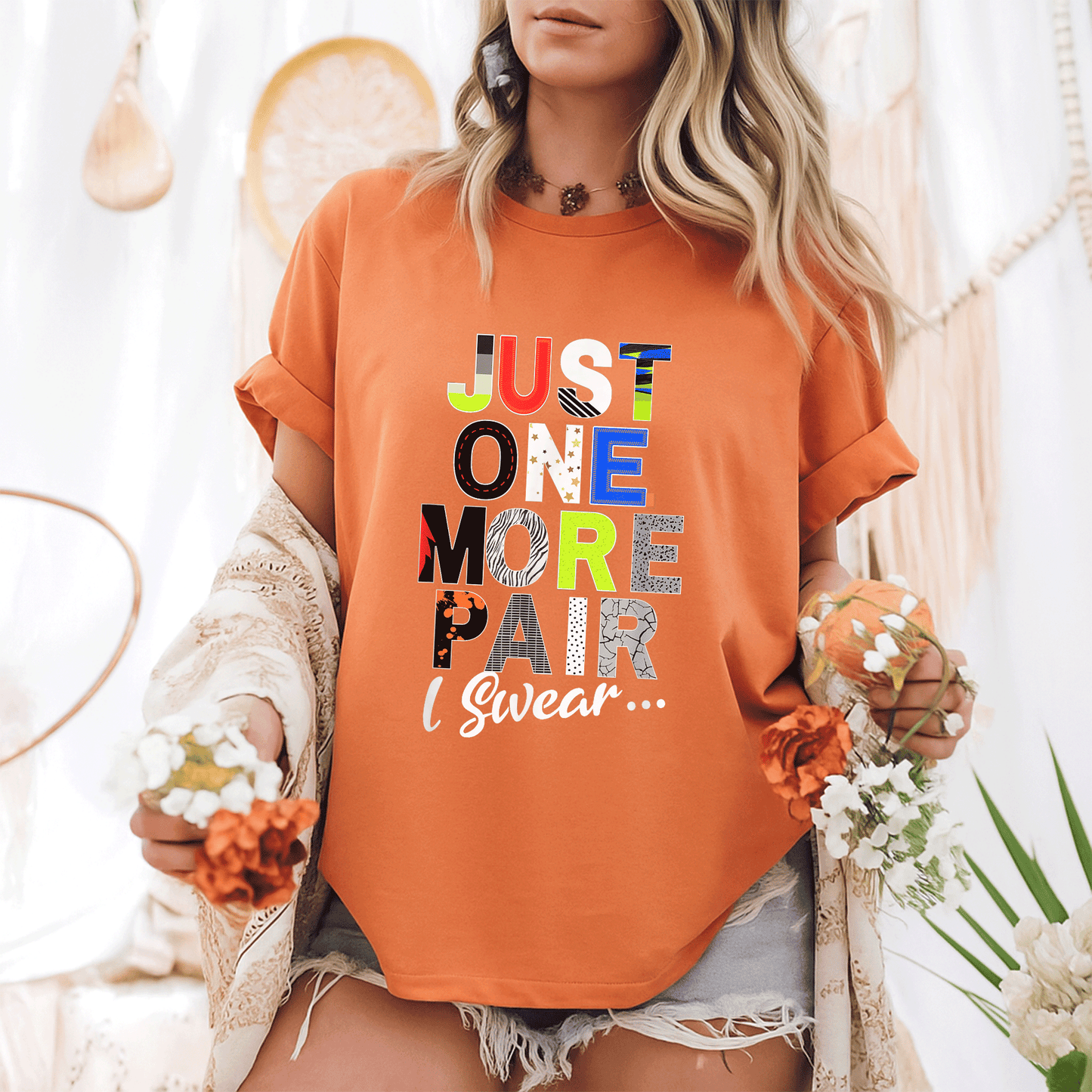 Sneaker Head Just One More Pair Sneaker Collector T-Shirt for Sneaker Lovers Fashionable and Fun Graphic Tee - 6