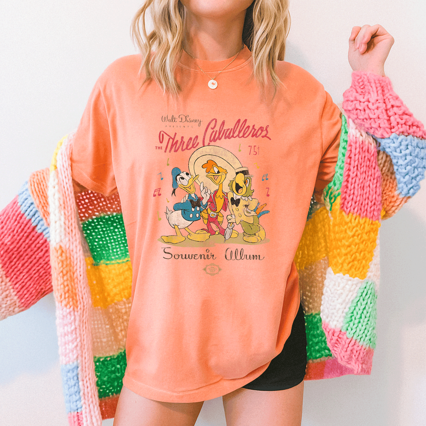 Get the Fun with Disney The Three Caballeros Classic T-Shirt Featuring Your Favorite Characters in Vibrant Style - 5