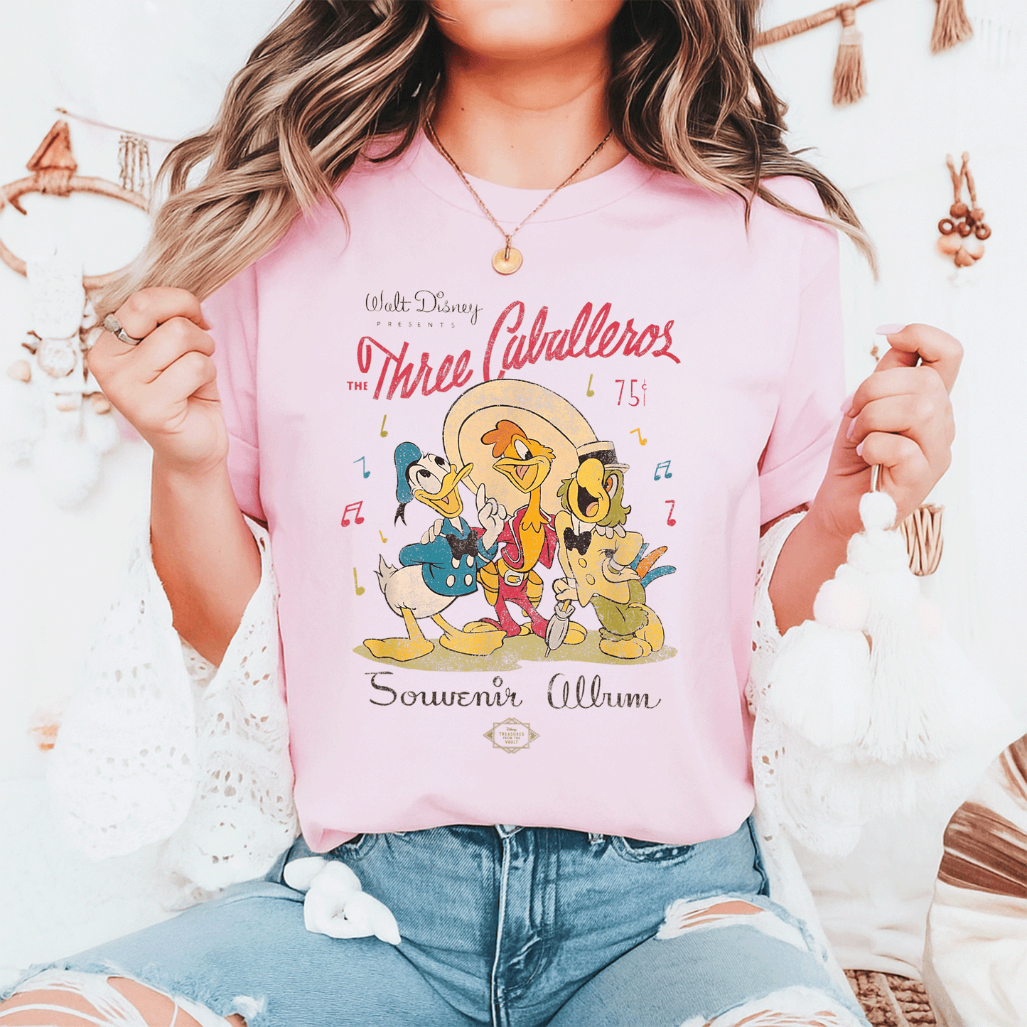 Get the Fun with Disney The Three Caballeros Classic T-Shirt Featuring Your Favorite Characters in Vibrant Style - 6
