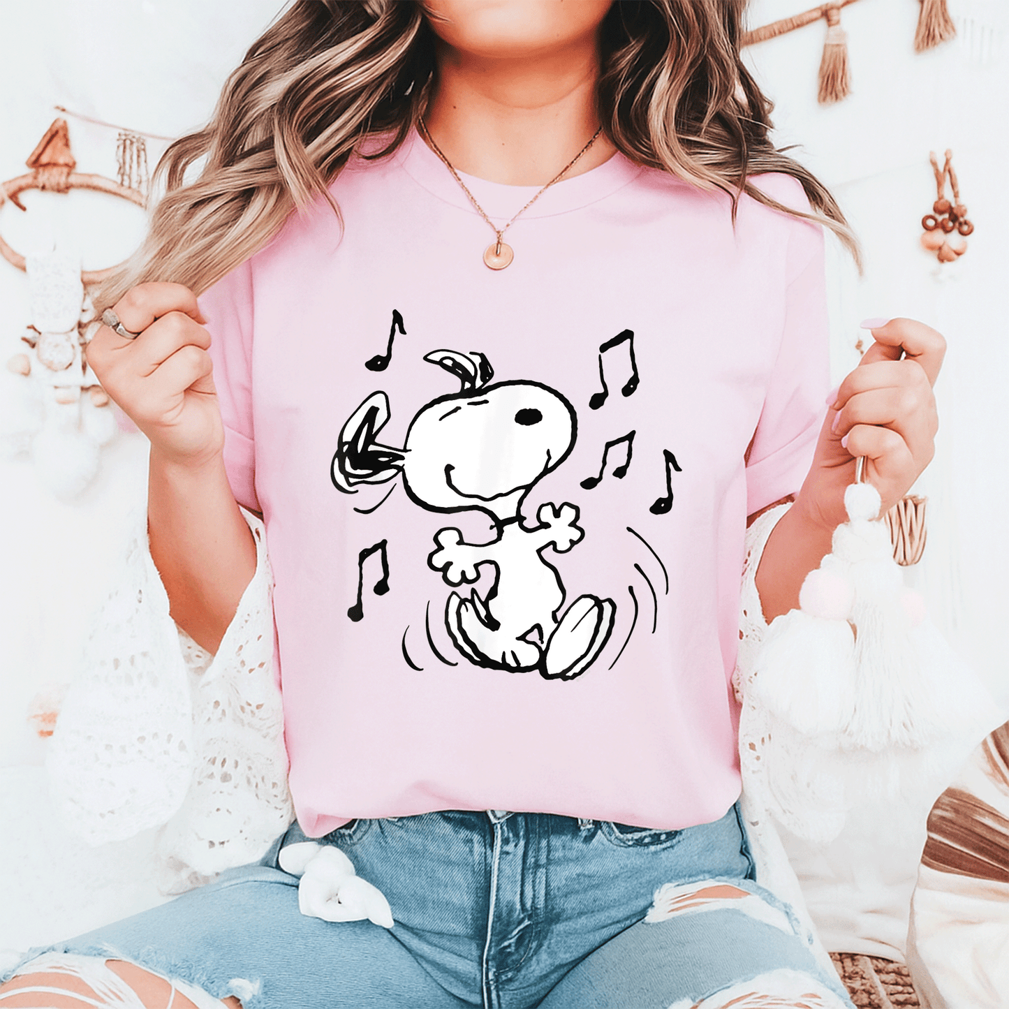 Snoopy Dancing T-Shirt for Peanuts Fans - Fun and Playful Design for All Ages, Perfect Gift for Cartoon Lovers - 6