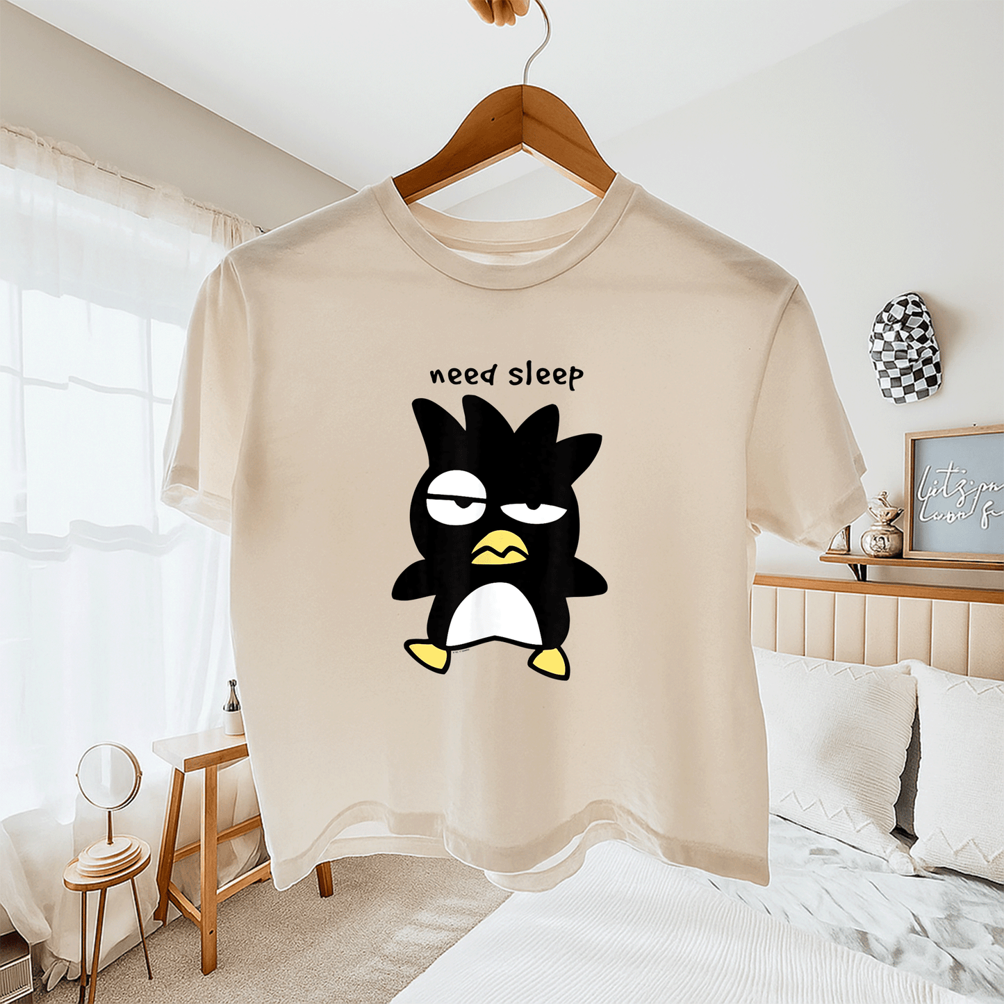 Cozy Badtz Maru Need Sleep Tee for Anime Lovers - Adorable Sleepy Design Perfect for Relaxed Days and Casual Outfits - 11