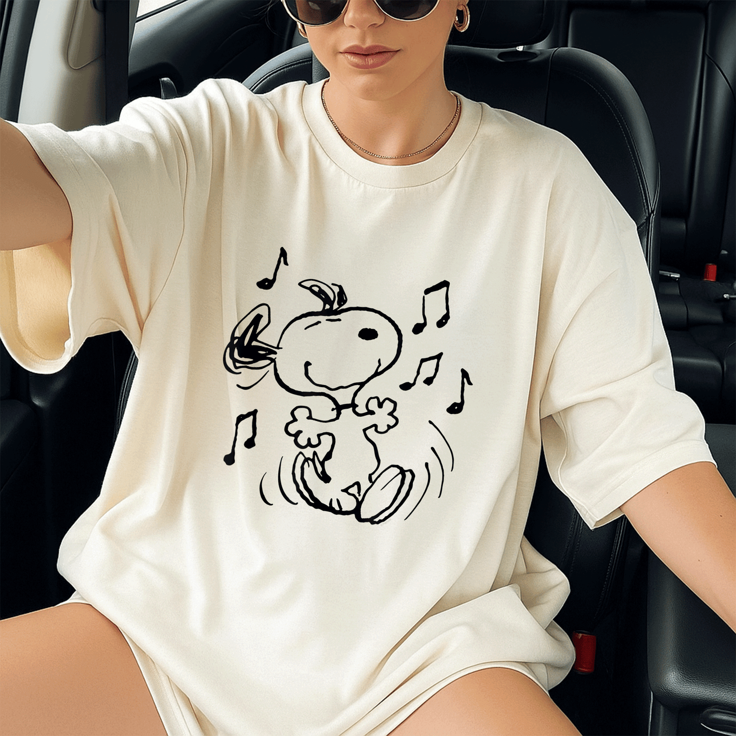 Snoopy Dancing T-Shirt for Peanuts Fans - Fun and Playful Design for All Ages, Perfect Gift for Cartoon Lovers - 13