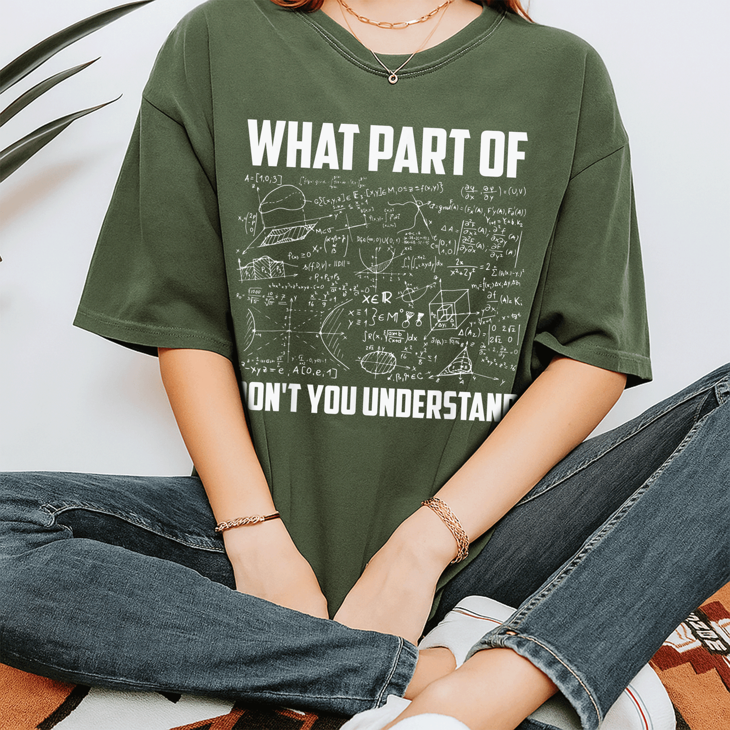 Funny Math Teacher Gift T-Shirt - What Part Of Don't You Understand? Perfect for Math Lovers and Educators - Humor and Style Combined! - 7