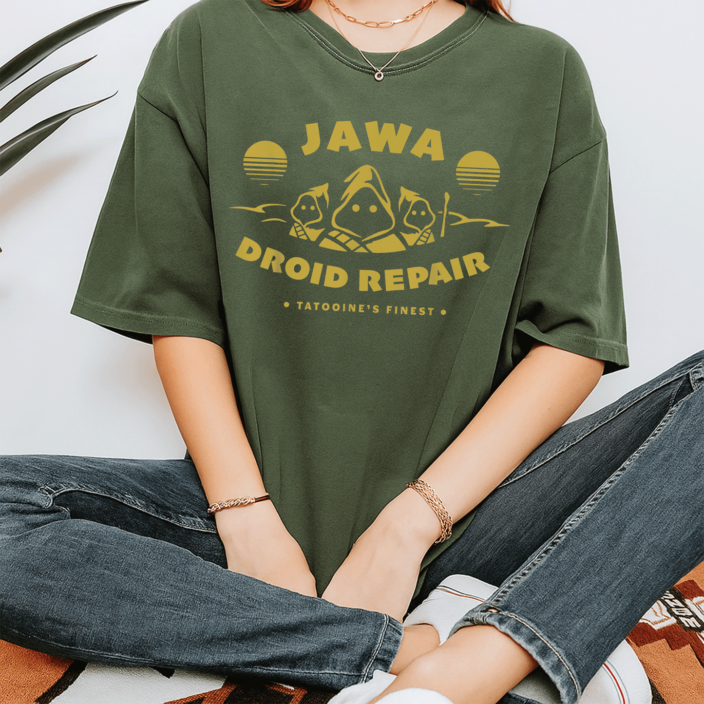 Star Wars Jawa Droid Repair T-Shirt - Tatooine's Finest Design for Fans of the Iconic Sci-Fi Universe and Droid Culture - 7