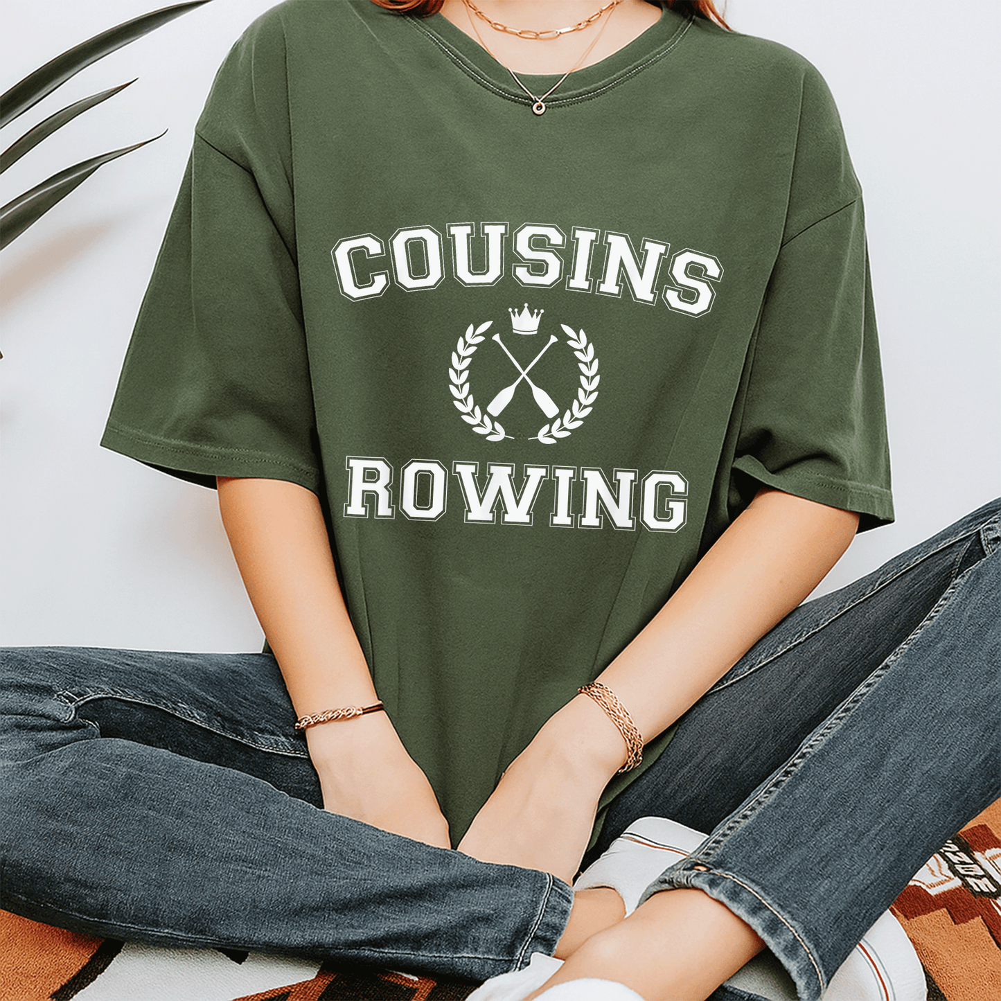 Cousins Rowing T-Shirt Inspired by The Summer I Turned Pretty - Perfect Gift for Fans of Summer Adventures and Friendship - 7