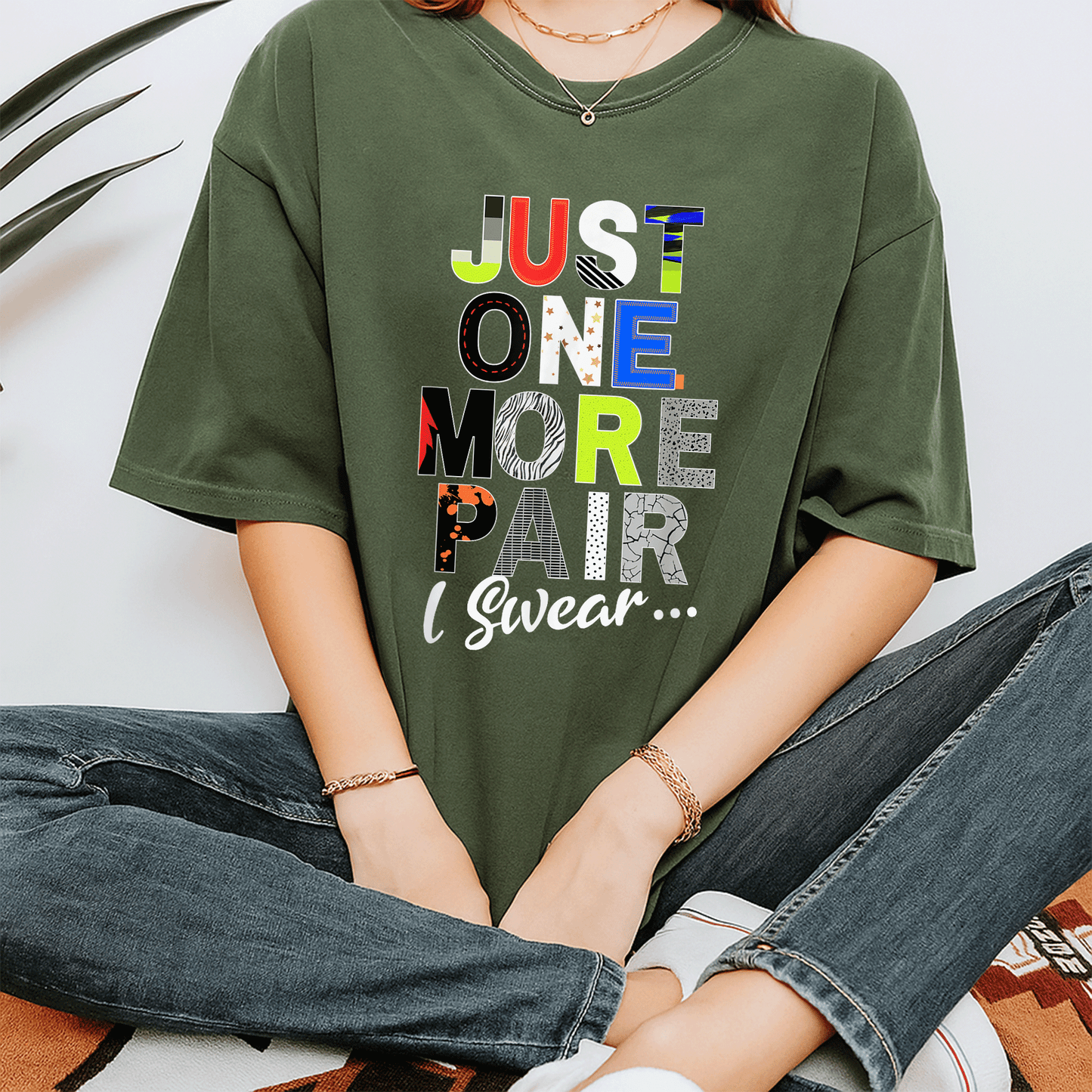 Sneaker Head Just One More Pair Sneaker Collector T-Shirt for Sneaker Lovers Fashionable and Fun Graphic Tee - 7