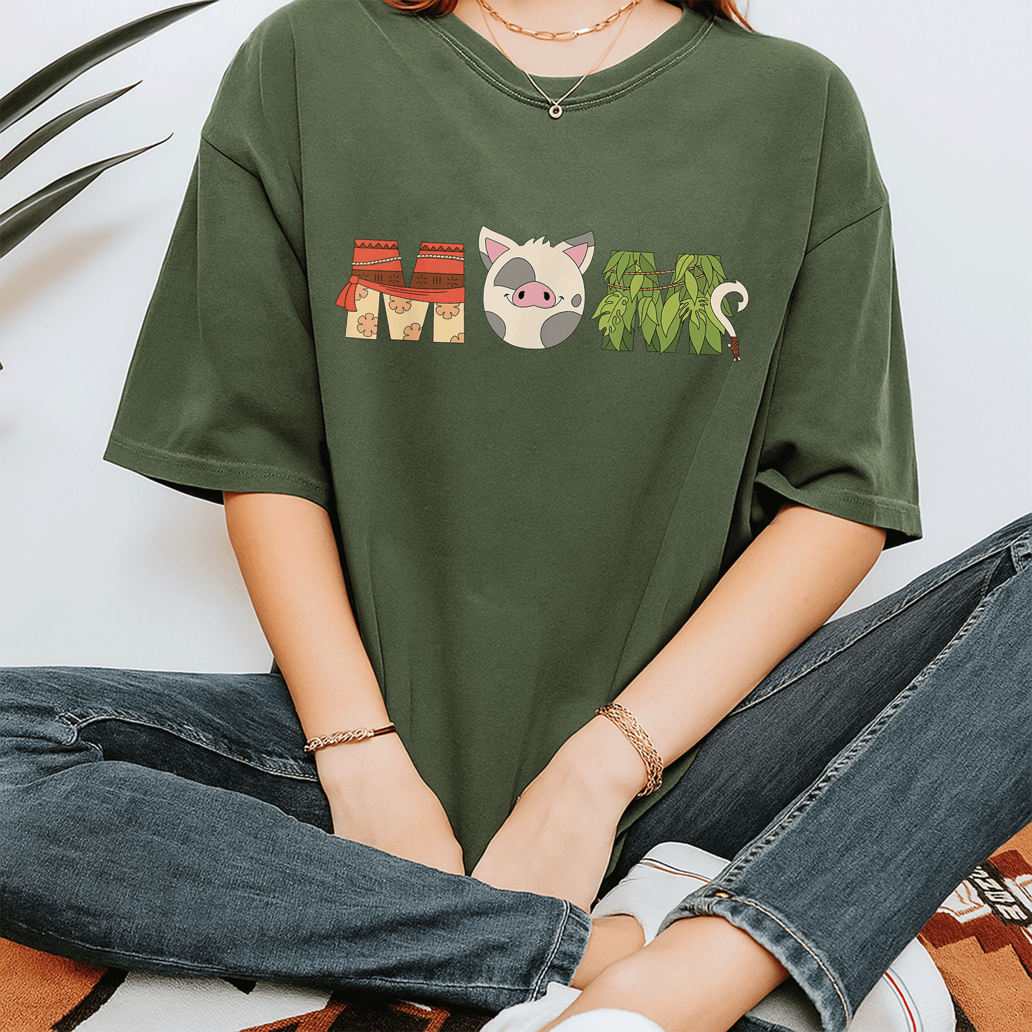 Disney Moana Pua and Maui T-Shirt Perfect for Mother's Day and Birthdays - Celebrate Best Moms in Style and Comfort! - 7