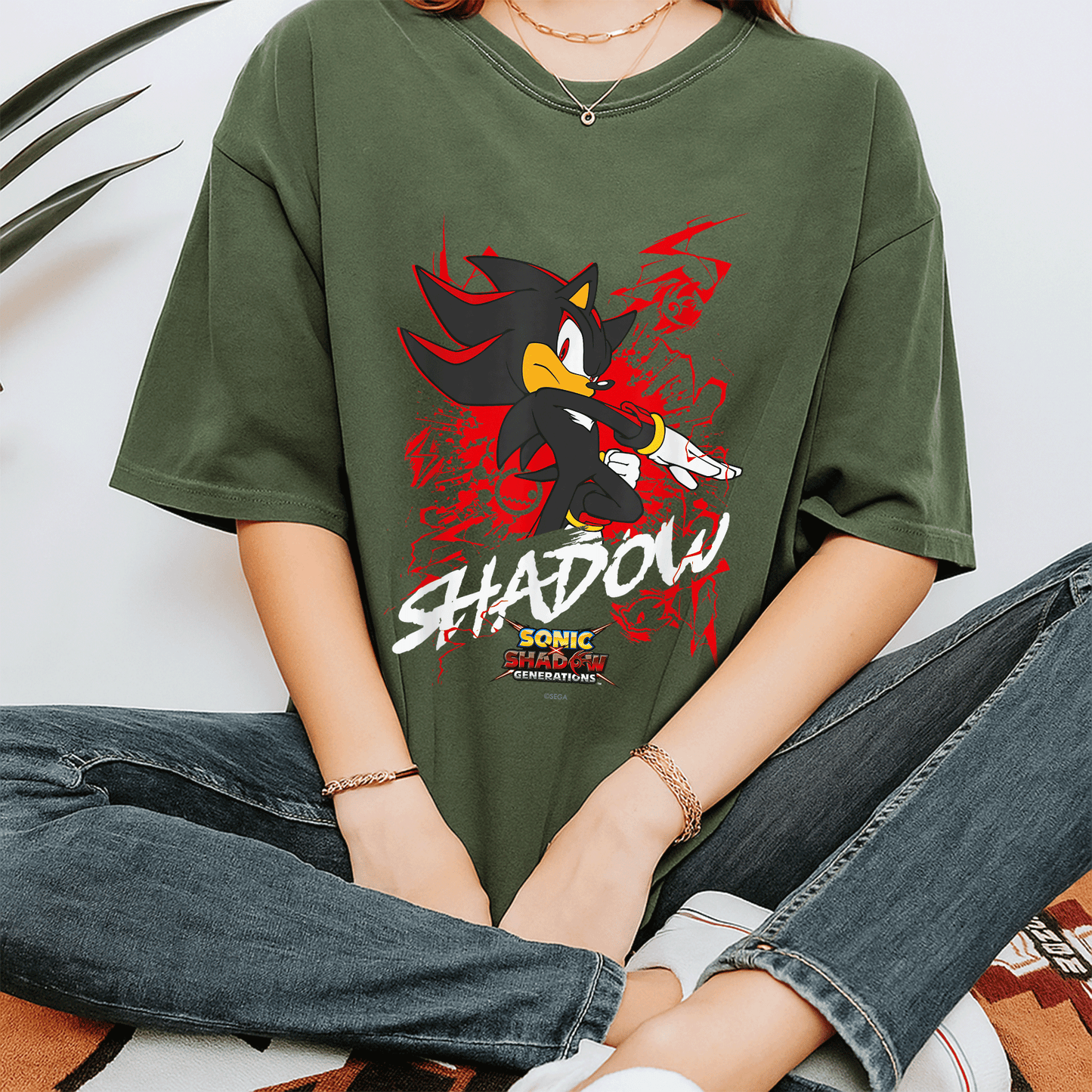 Sonic the Hedgehog Shadow T-Shirt Featuring Epic Sonic X Shadow Generations Design – Perfect for Fans and Collectors! - 7