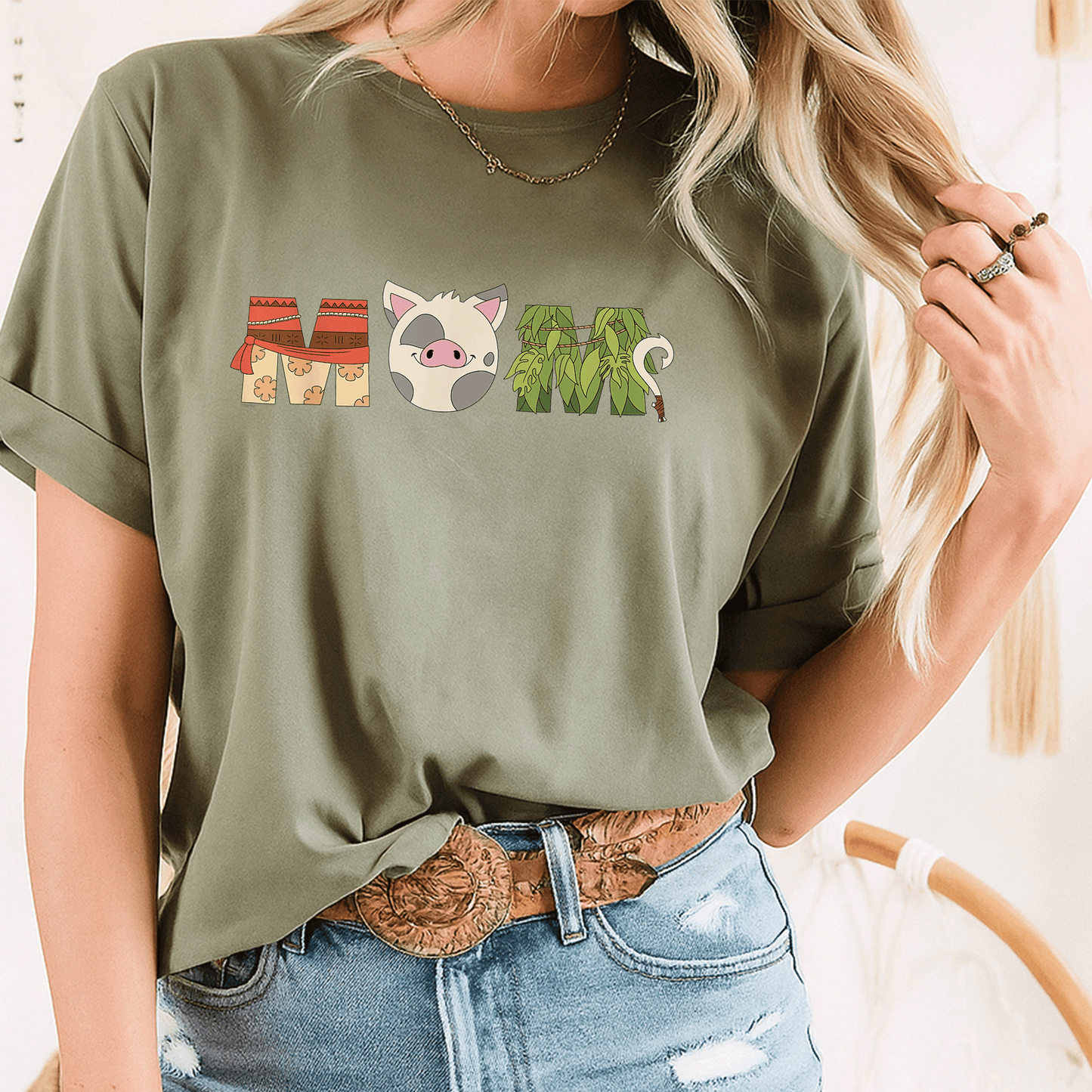 Disney Moana Pua and Maui T-Shirt Perfect for Mother's Day and Birthdays - Celebrate Best Moms in Style and Comfort! - 8