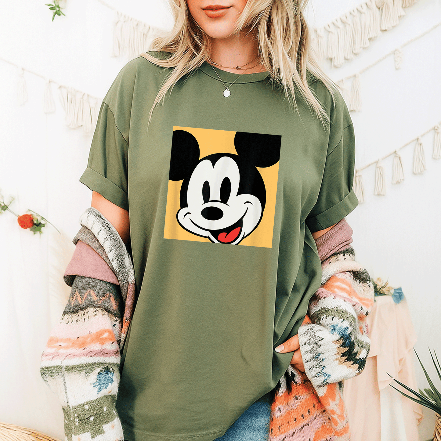 Stylish Amazon Essentials Men's Disney Mickey Comic Black T-Shirt - Fun, Comfortable, and Perfect for Daily Wear - 9