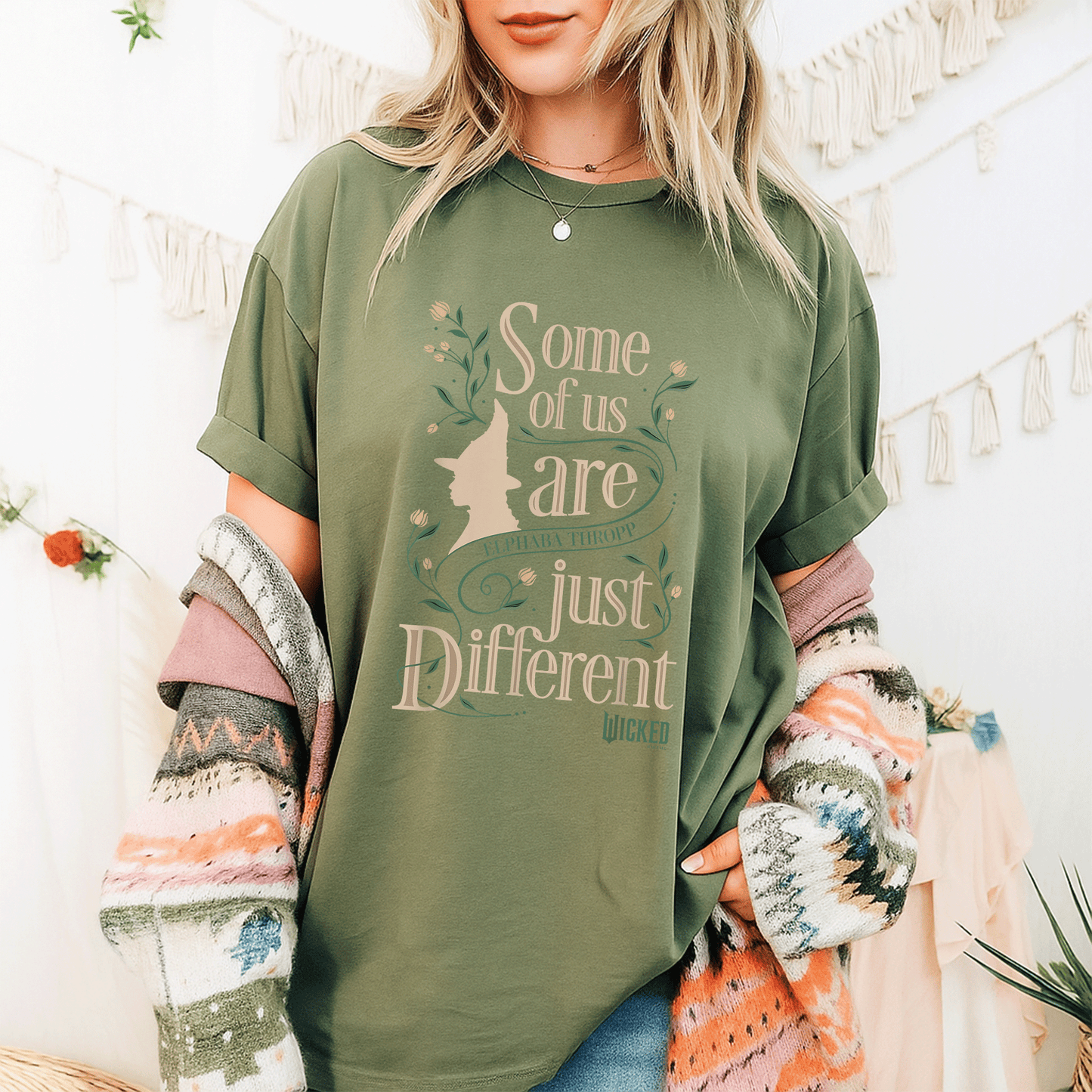 Wicked Elphaba Thropp Graphic T-Shirt for Fans of Different and Unique Style, Perfect for Musical Lovers and Merchy Collectors - 9