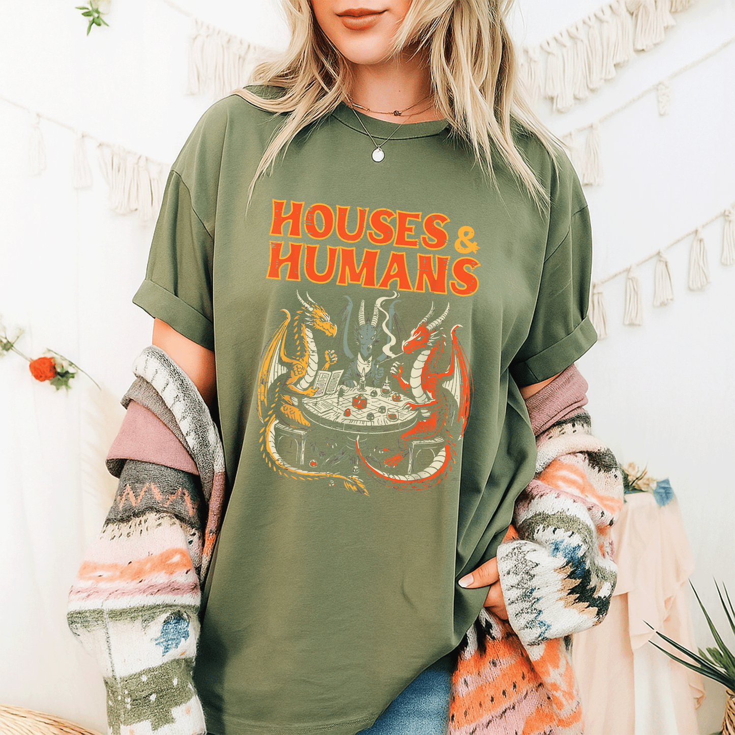 Funny Gaming House RPG Parody T-Shirt for Men, Boys, and Kids - Perfect for Gamers Who Love Humor and Fun Styles - 9