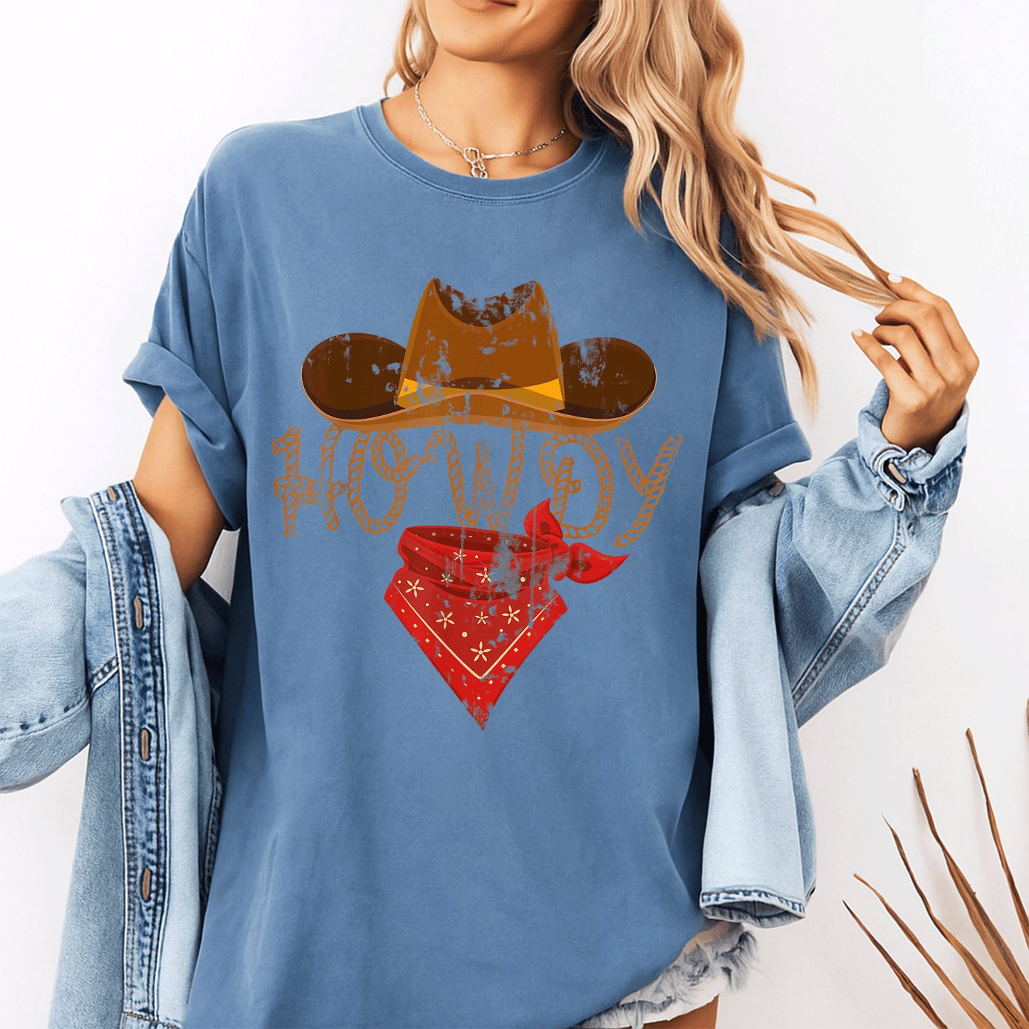 Howdy Cowboy T-Shirt for Men and Women Featuring a Fun Western Graphic, Perfect for Casual Wear and Country Lovers - 10