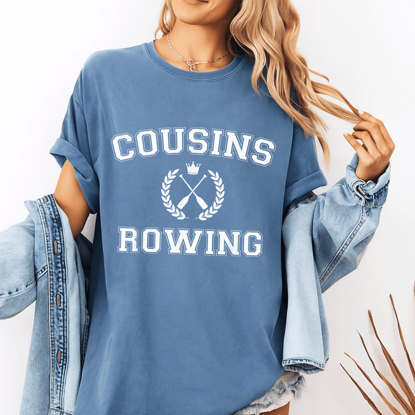 Cousins Rowing T-Shirt Inspired by The Summer I Turned Pretty - Perfect Gift for Fans of Summer Adventures and Friendship - 10