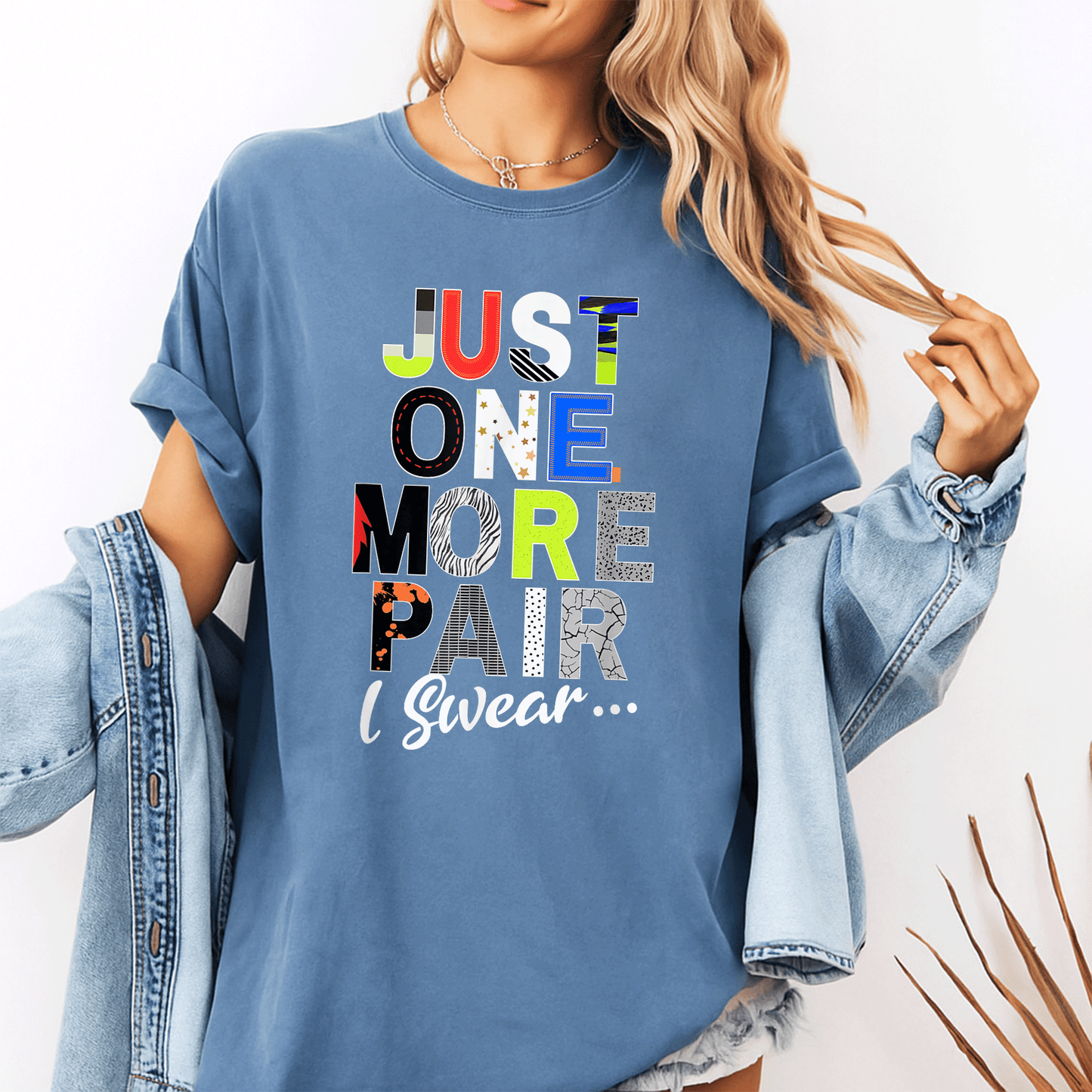 Sneaker Head Just One More Pair Sneaker Collector T-Shirt for Sneaker Lovers Fashionable and Fun Graphic Tee - 10