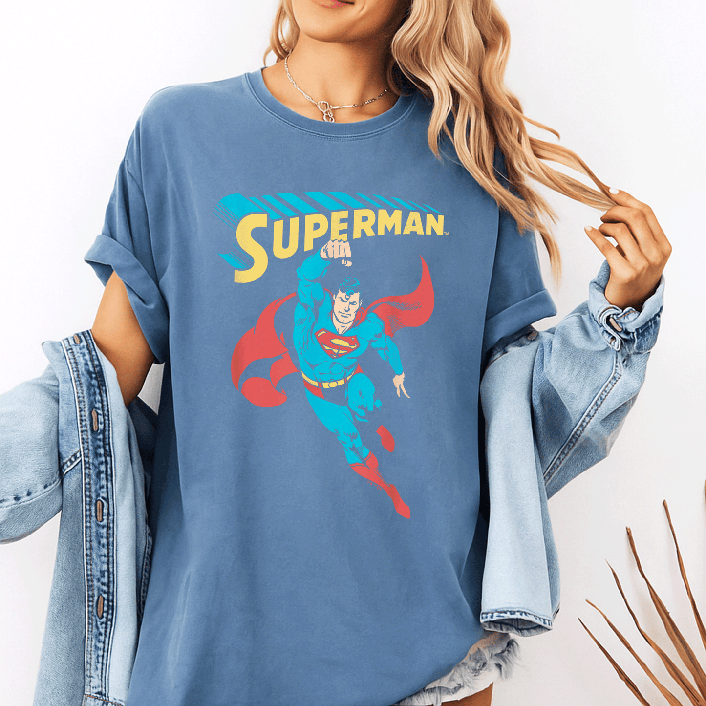 Stylish Superman Superhero T-Shirt for Fans - Bold Graphic Design Perfect for Comic Lovers and Everyday Wear - 10