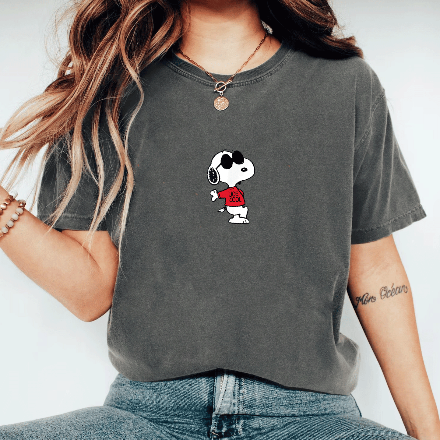 Cool Snoopy Joe Cool T-Shirt Featuring Peanuts Iconic Character | Fun and Stylish Graphic Tee for Casual Wear and Fans - 11