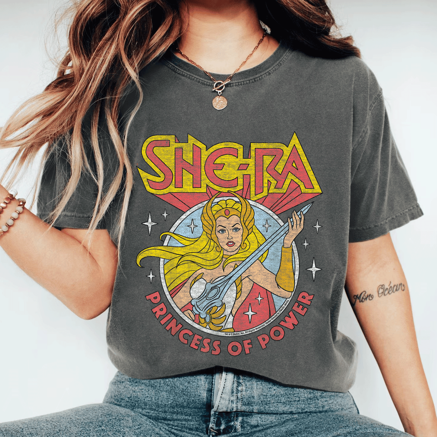 She-Ra Princess of Power T-Shirt - Stylish Graphic Tee Featuring Iconic She-Ra Design for Fans of All Ages - 11
