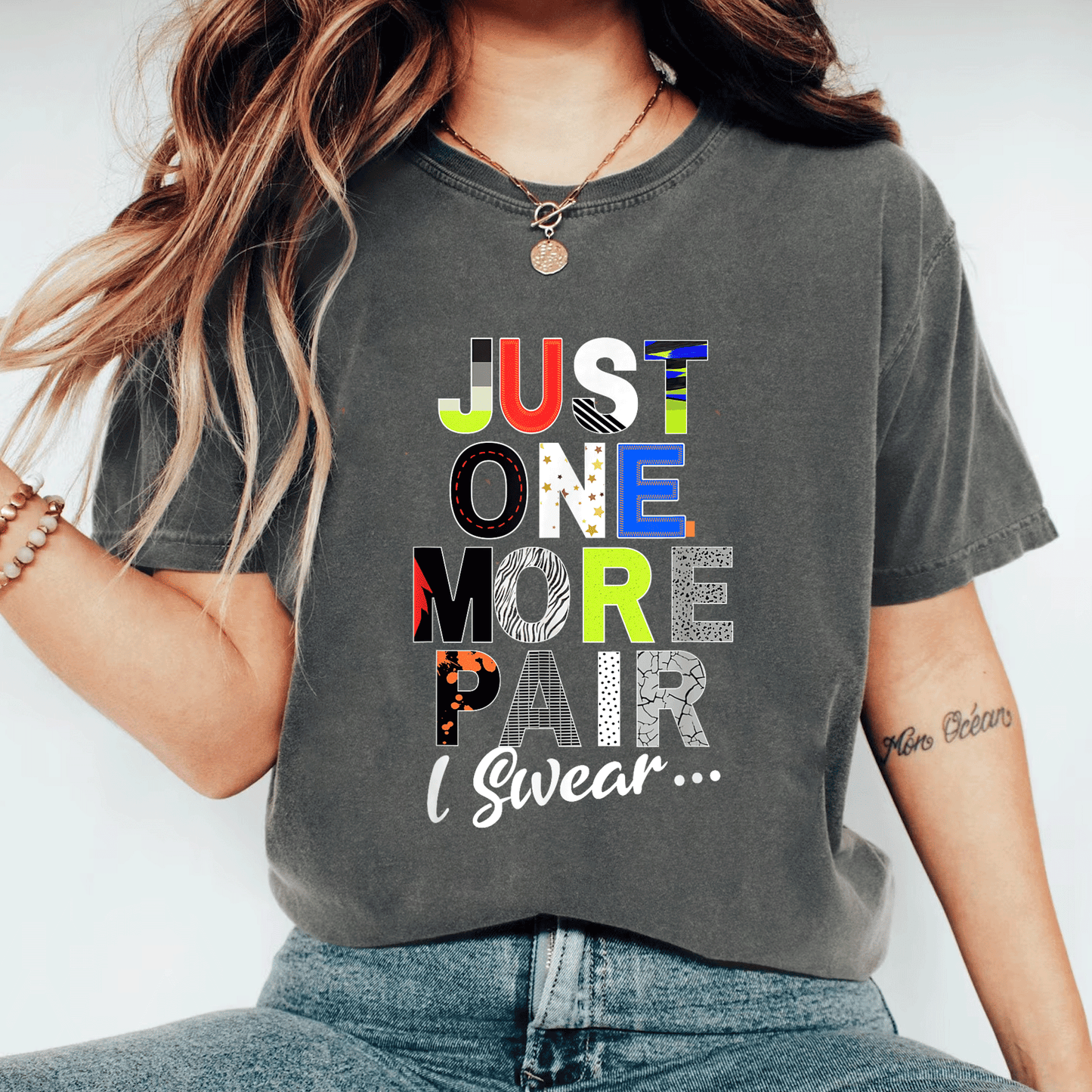 Sneaker Head Just One More Pair Sneaker Collector T-Shirt for Sneaker Lovers Fashionable and Fun Graphic Tee - 11